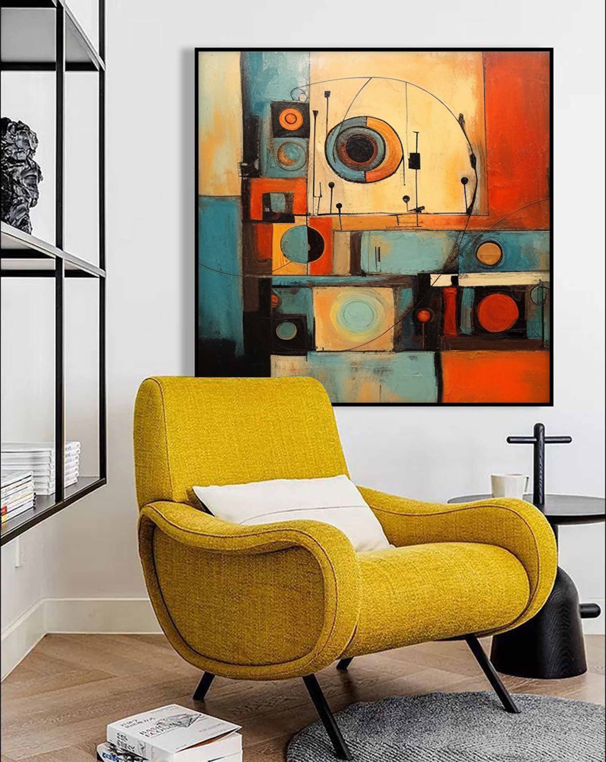Abstract Canvas Art #AB321