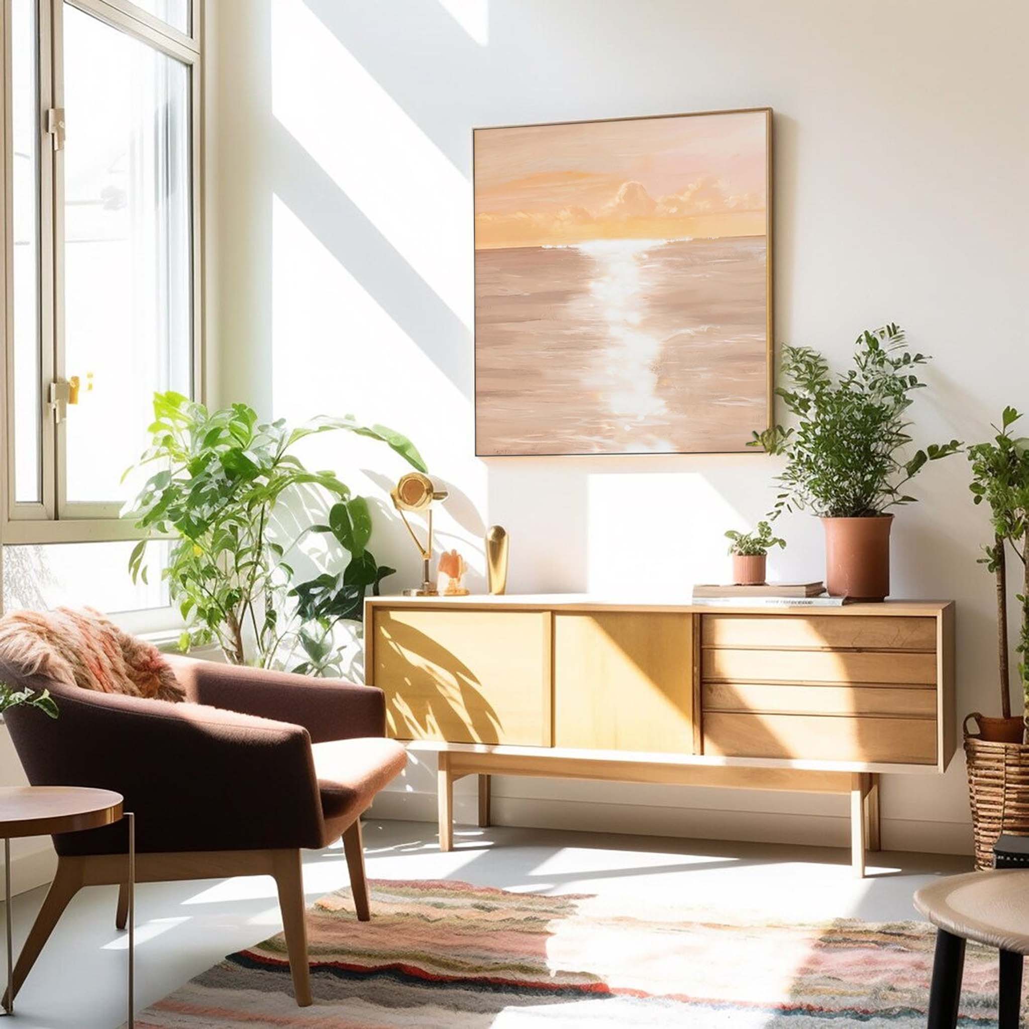 Golden Horizon at Sunset