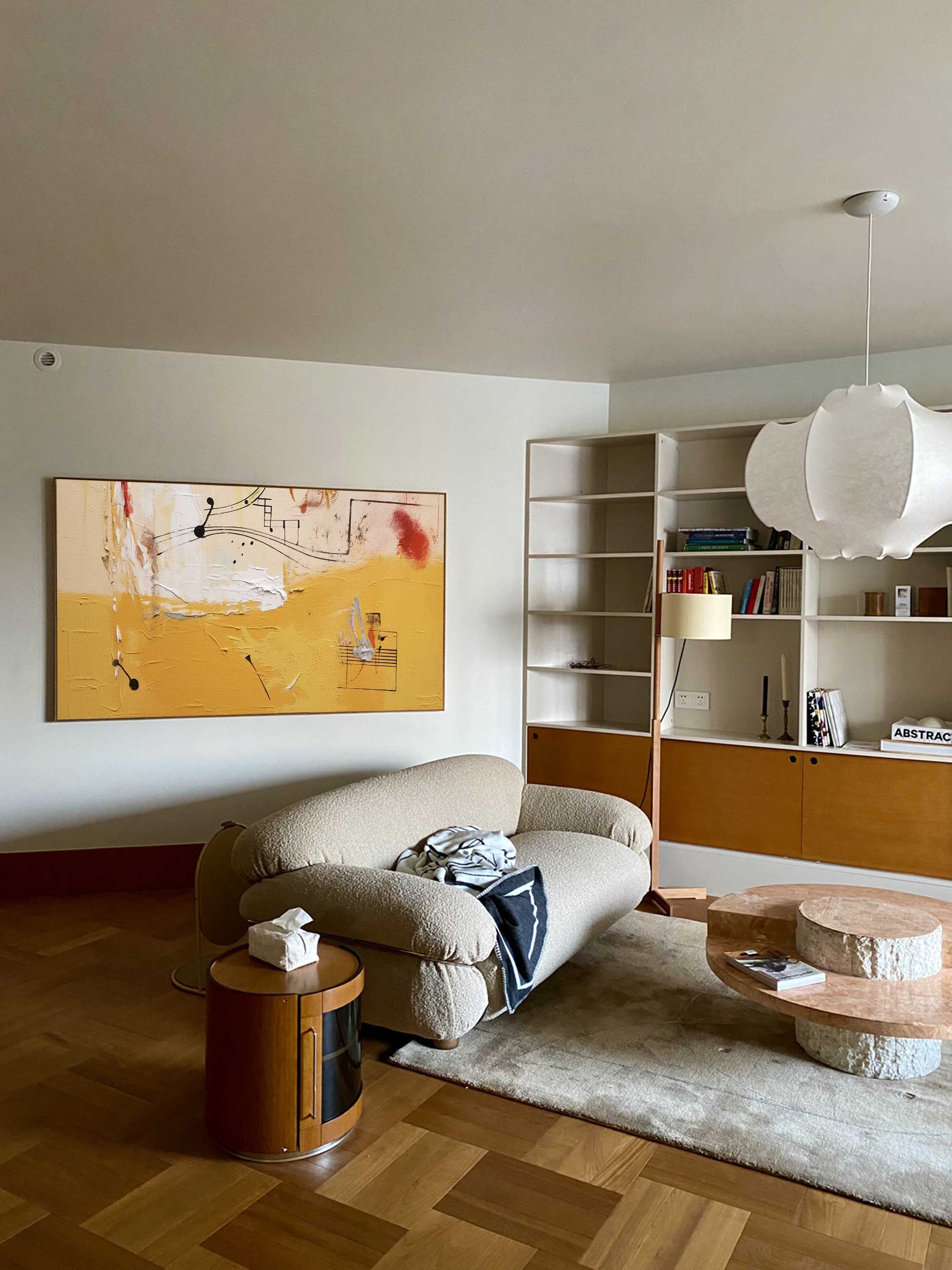 Melodies in Abstract Yellow