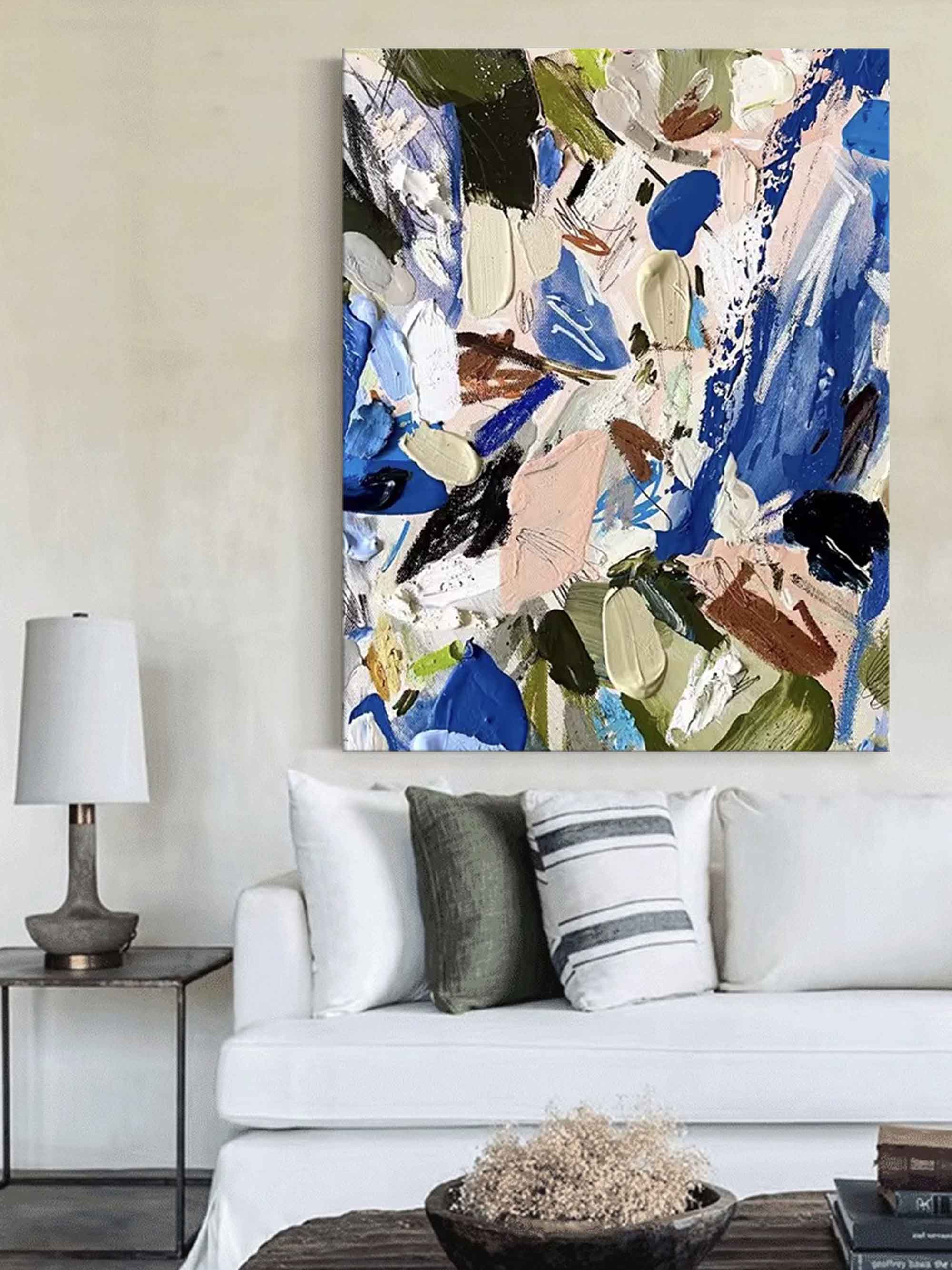 Vibrant Abstract Expressionist Art