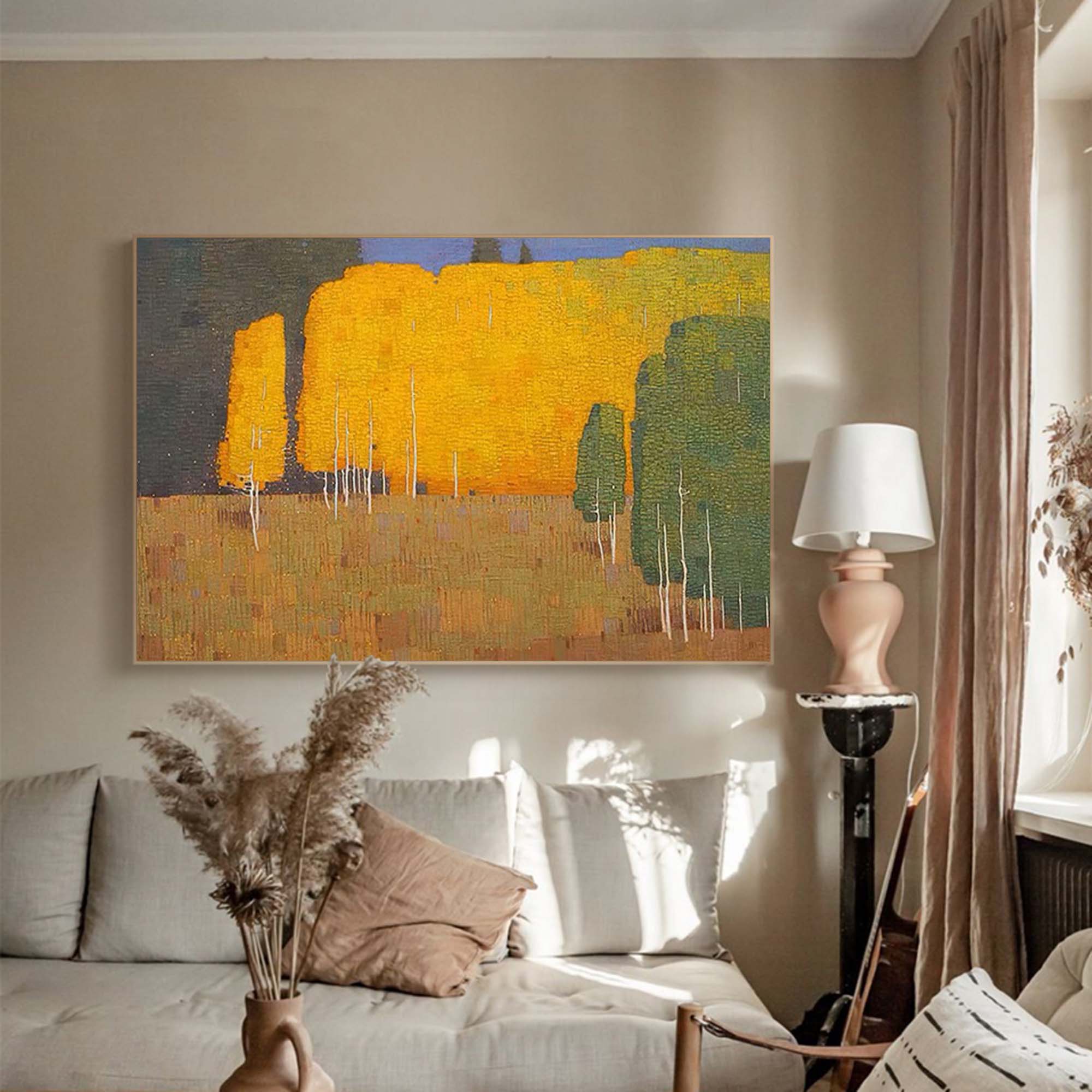 Golden Grove in Autumn Light