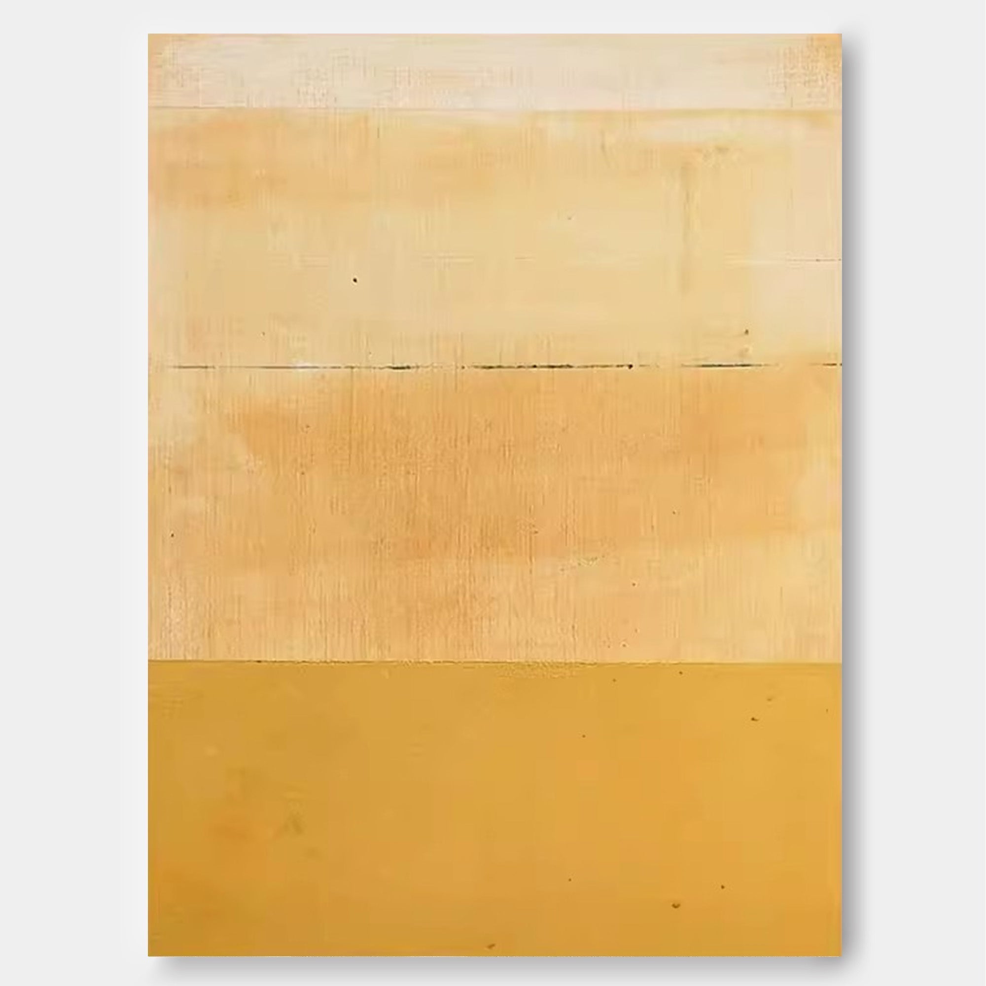 Golden Minimalist Abstract Art