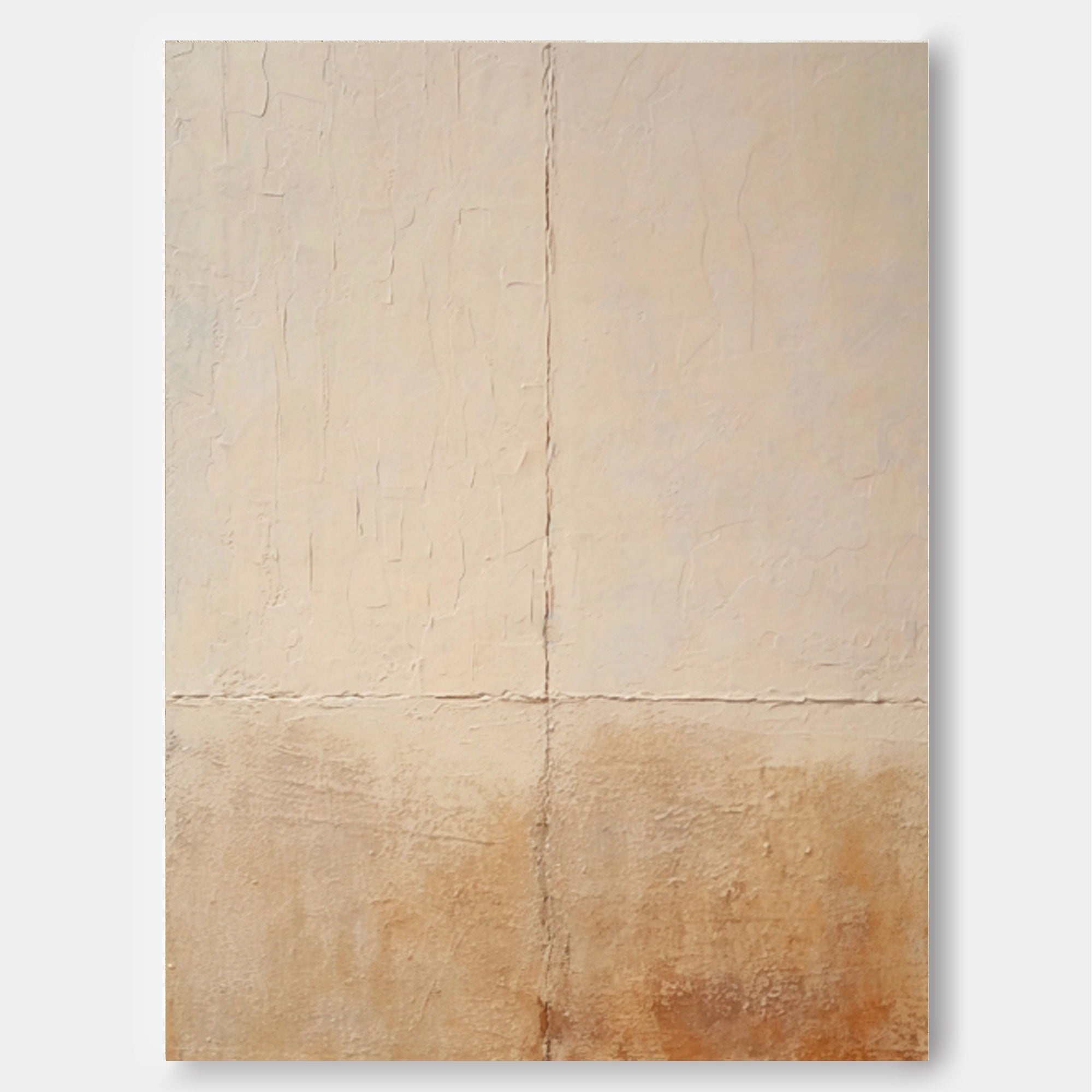 Textured Neutral Abstract Canvas