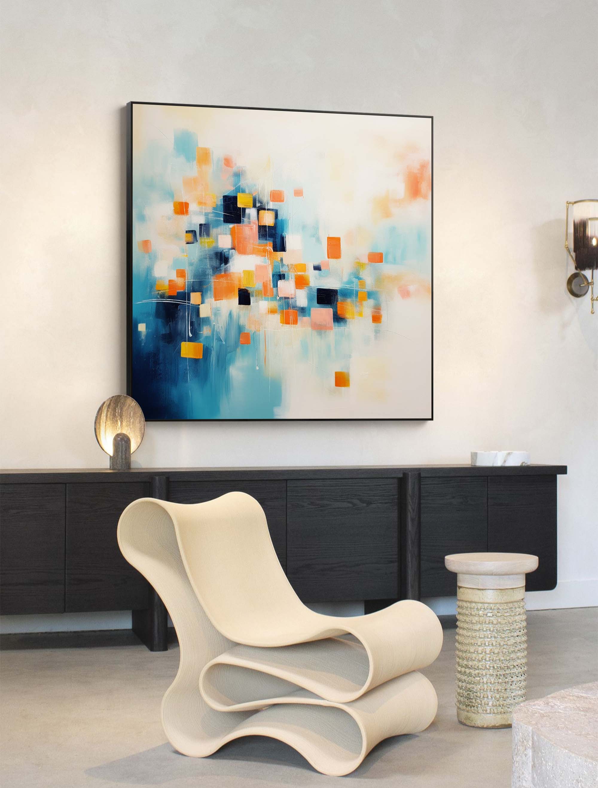 Abstract Rhythm of Colors