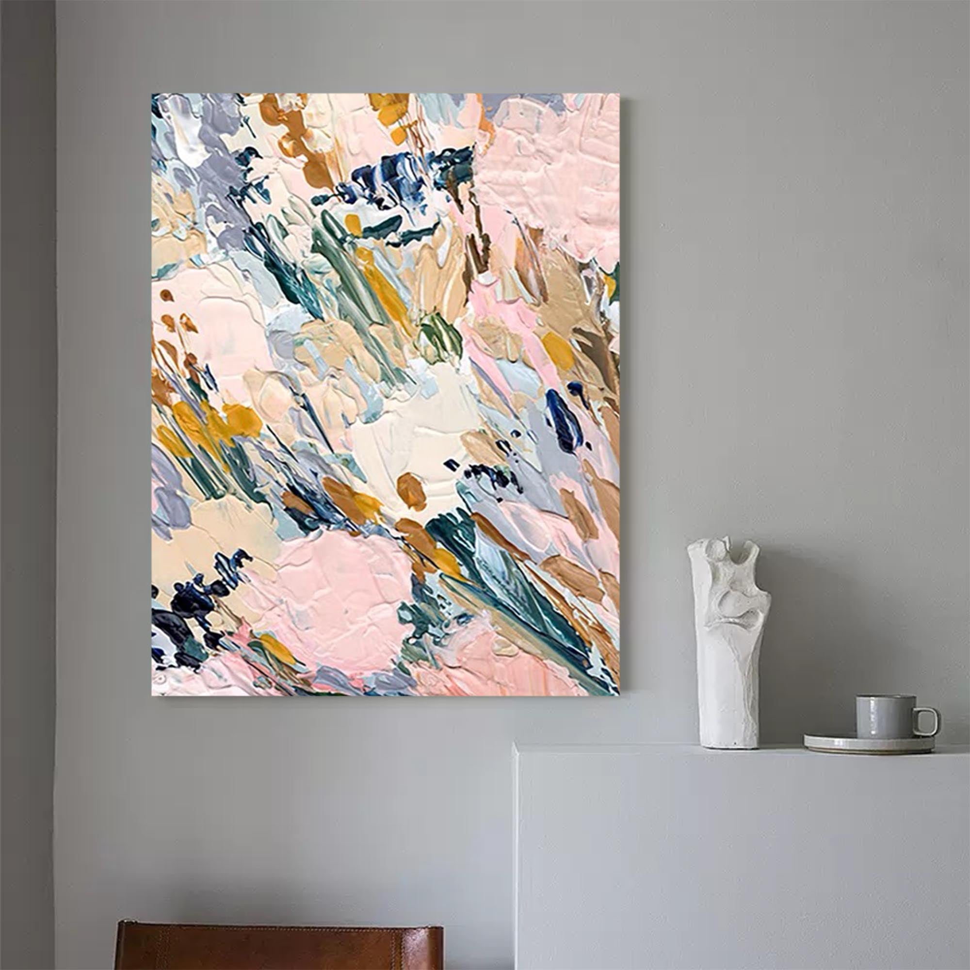 Pastel Bloom Abstract