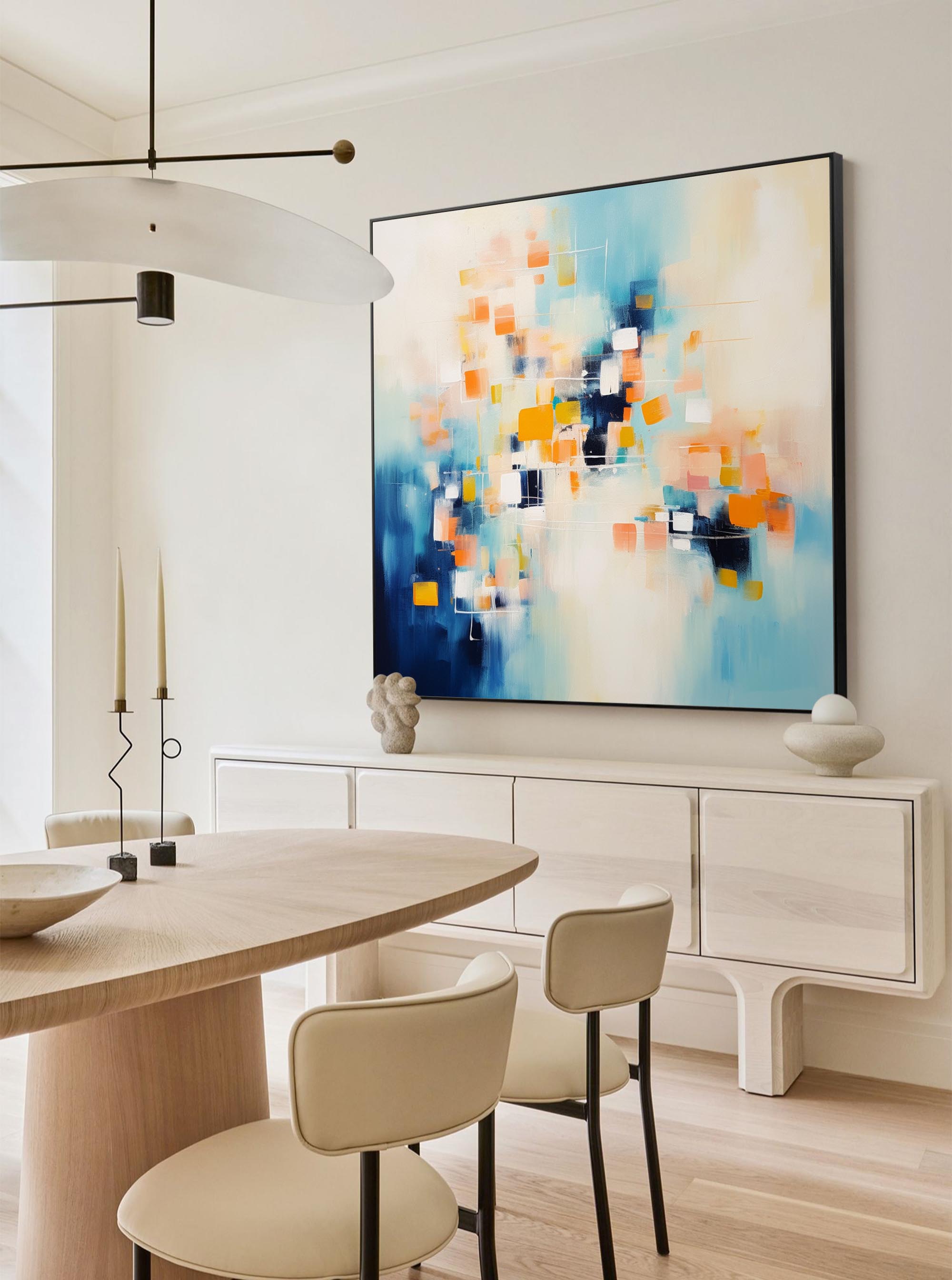 Serene Abstract Canvas Art