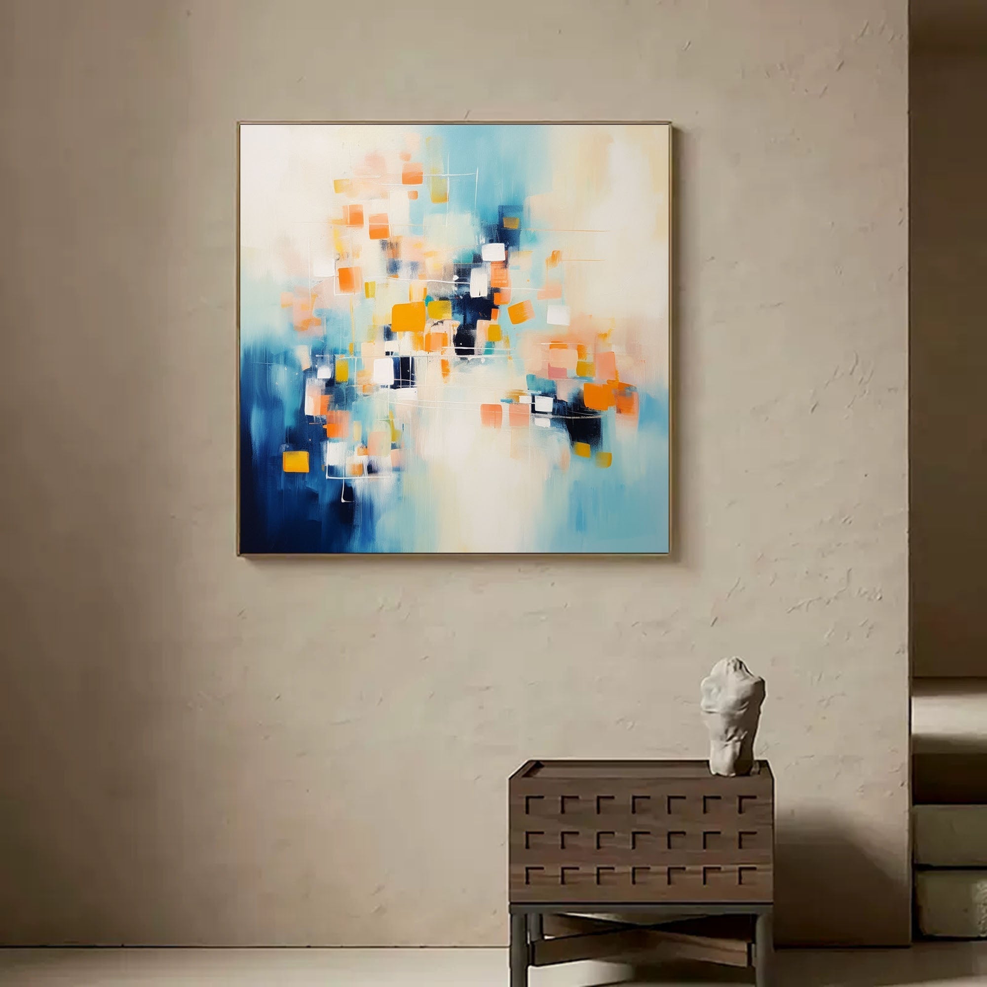 Serene Abstract Canvas Art