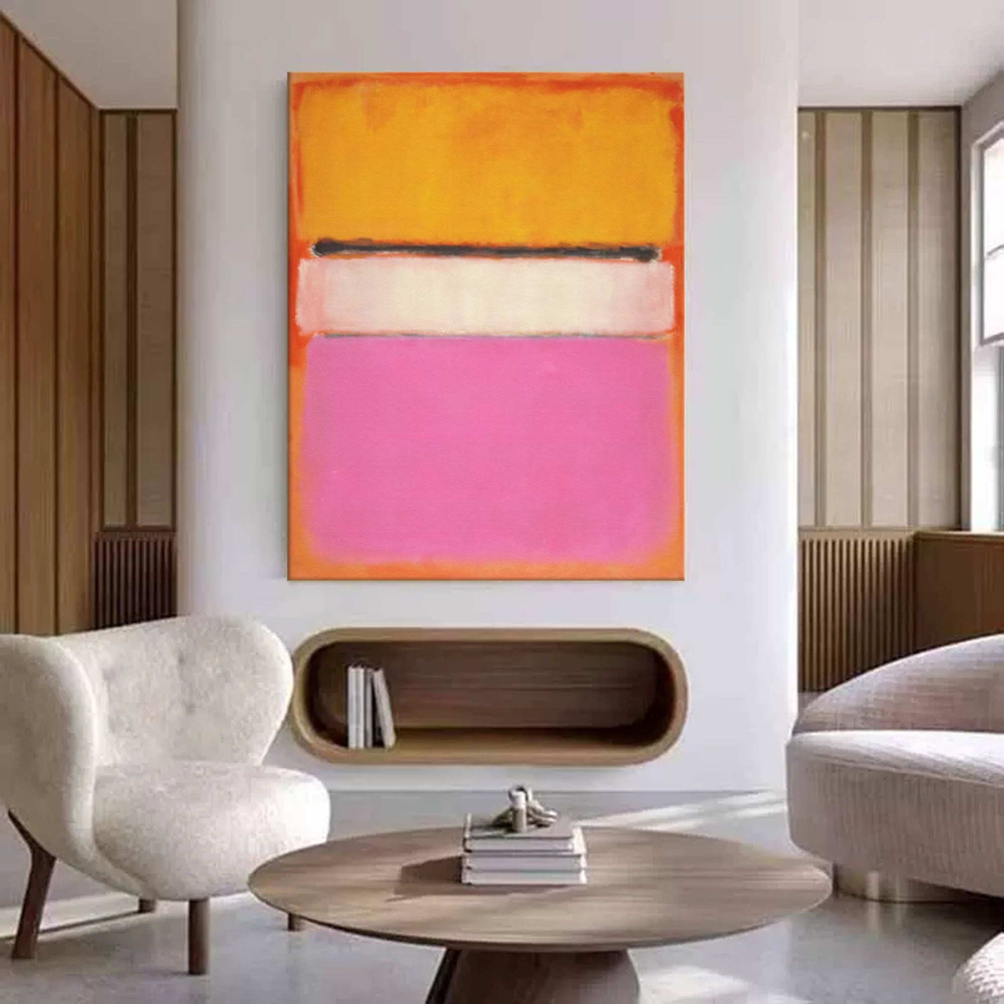 Vibrant Blocks: Bold Abstract Harmony