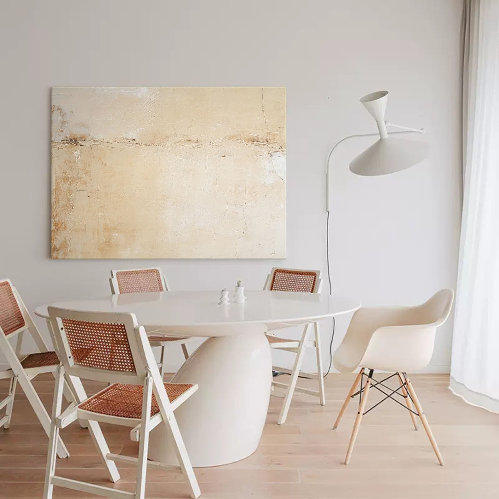 Minimalist Earthy Textured Canvas