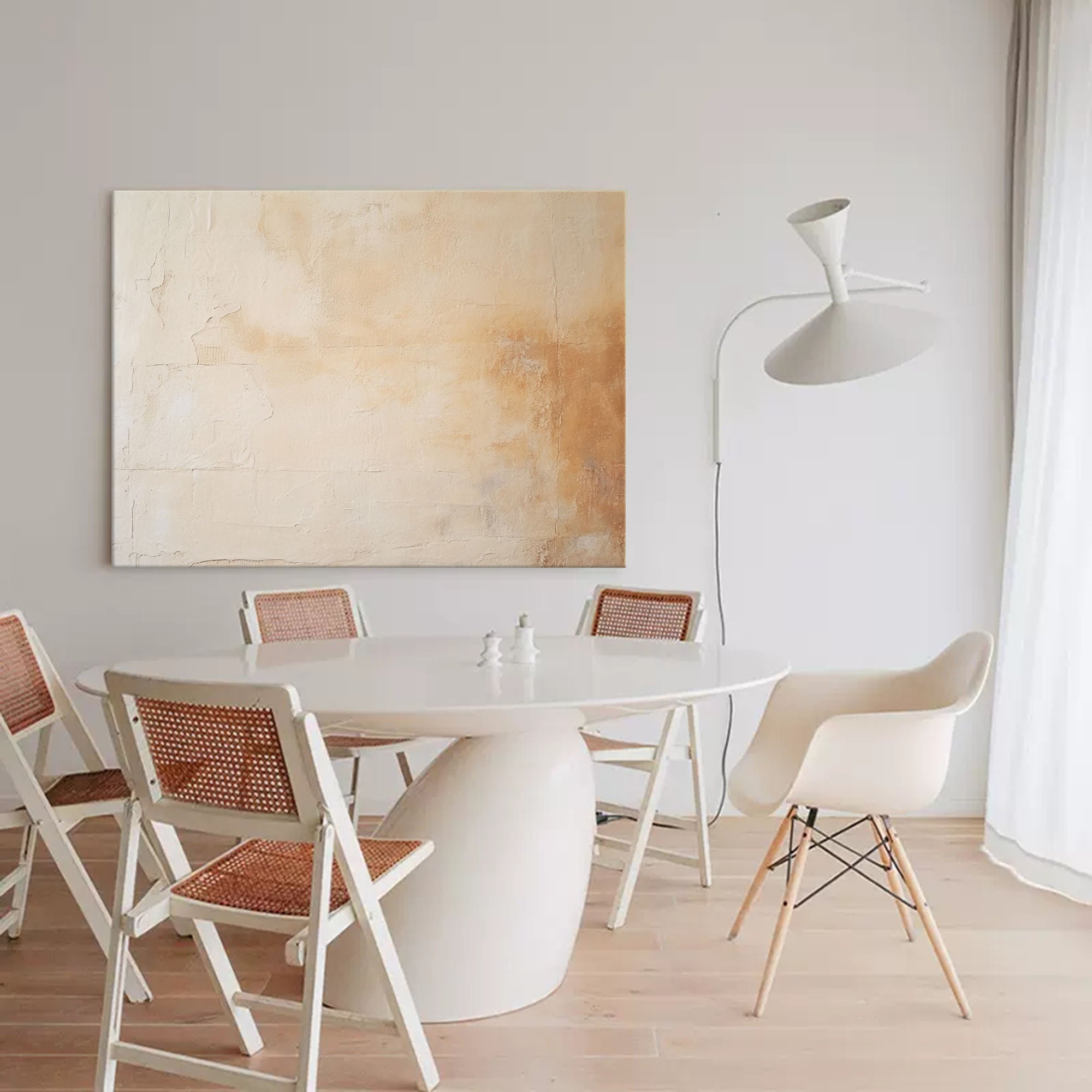 Textured Earthy Minimalist Canvas