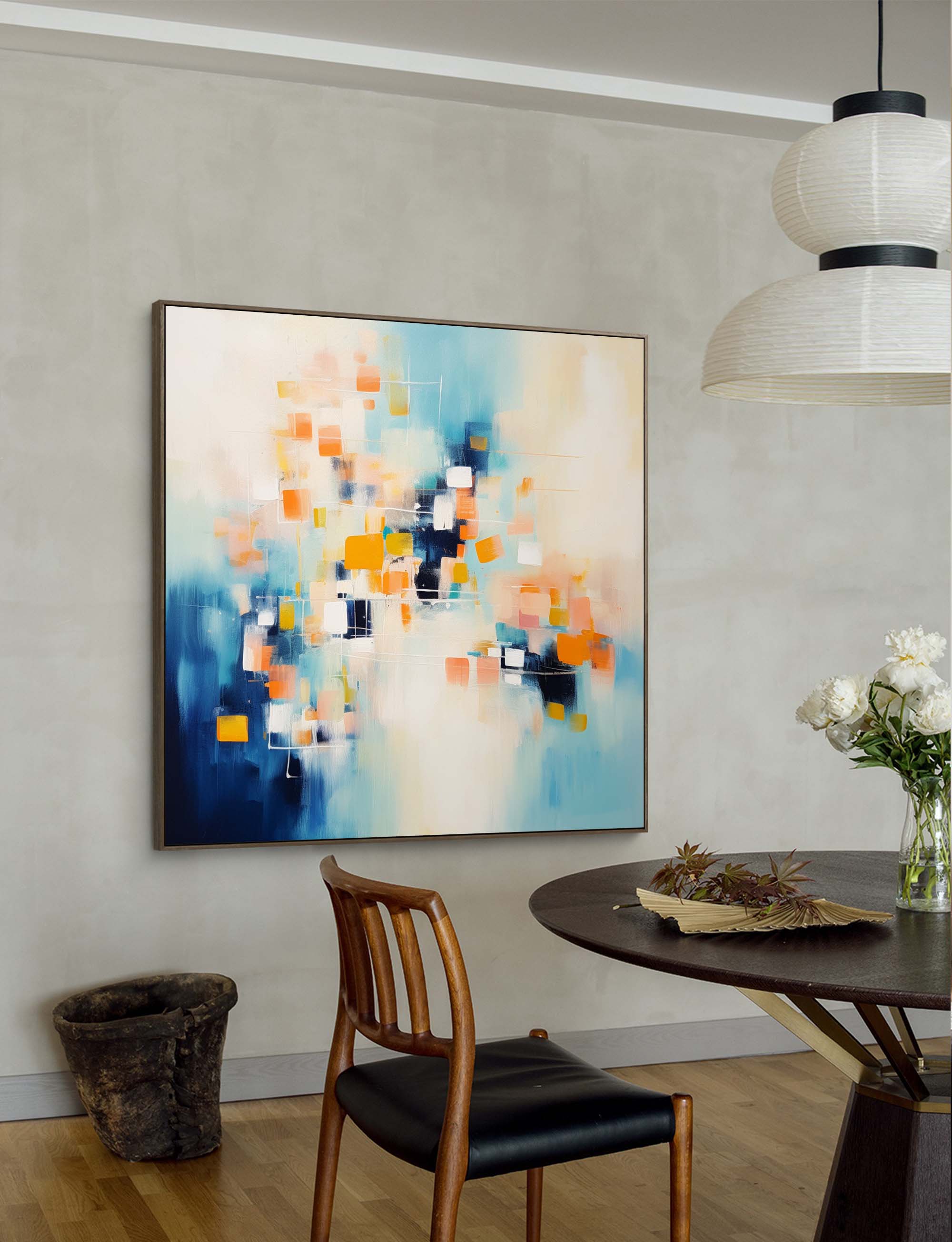 Serene Abstract Canvas Art