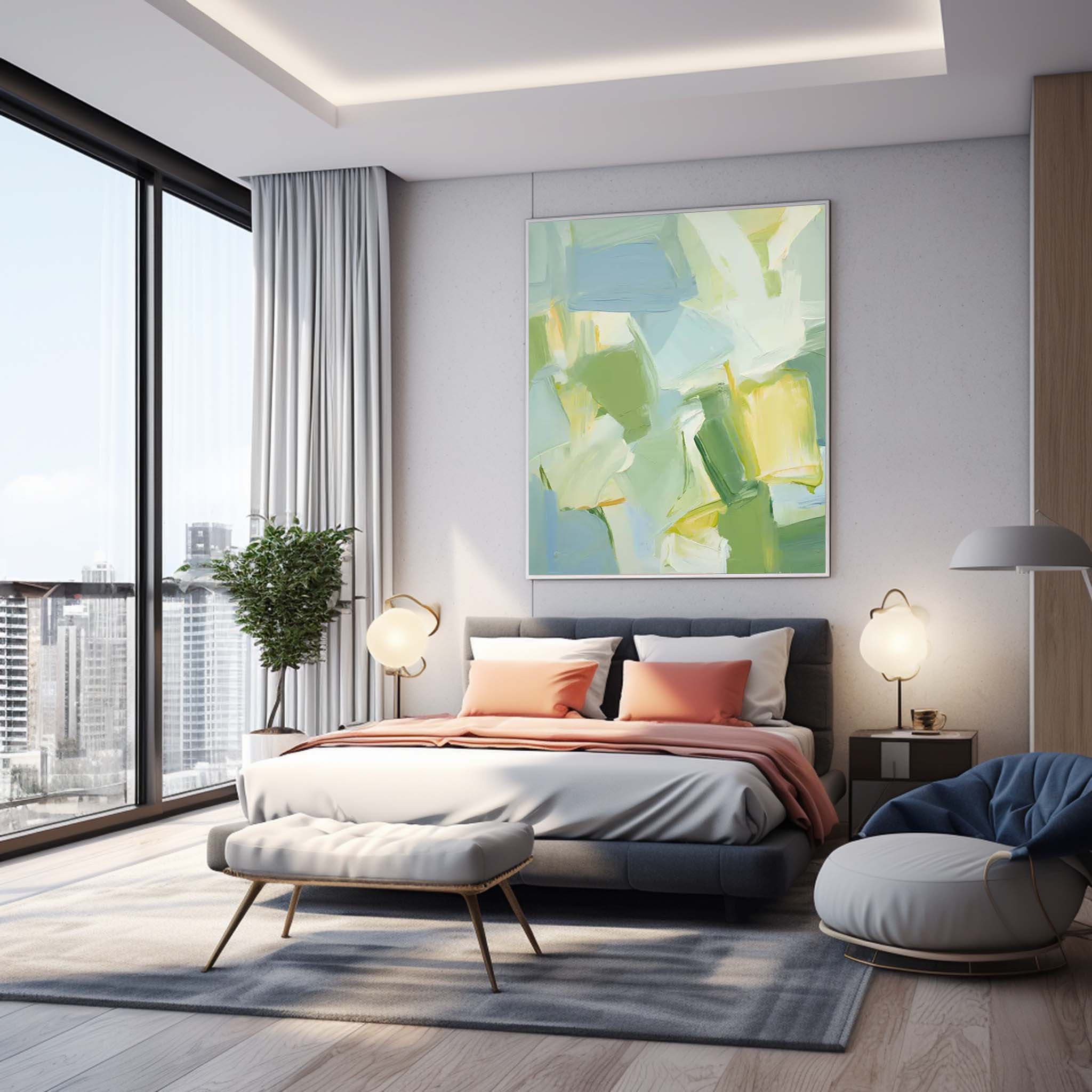 Abstract Canvas Art #AB306