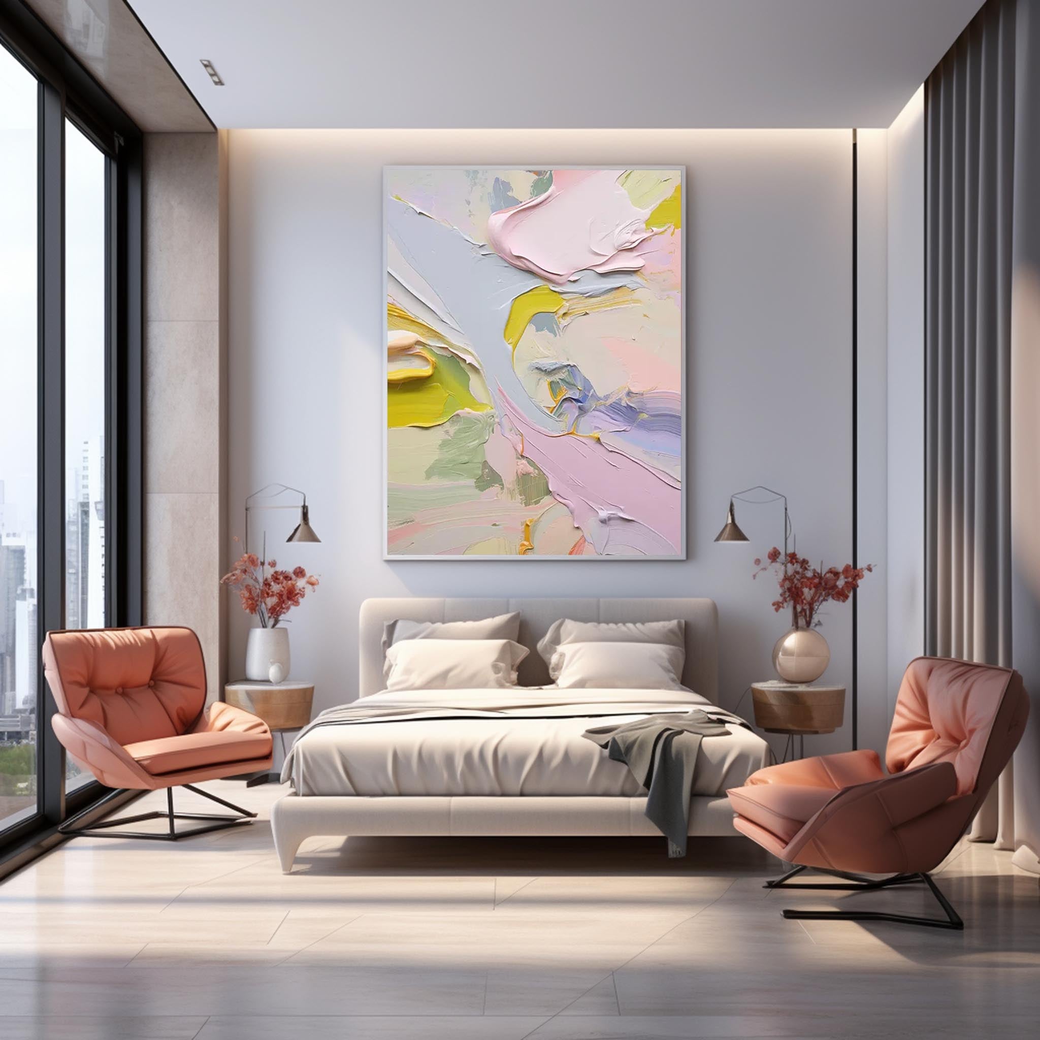 Abstract Canvas Art #AB308