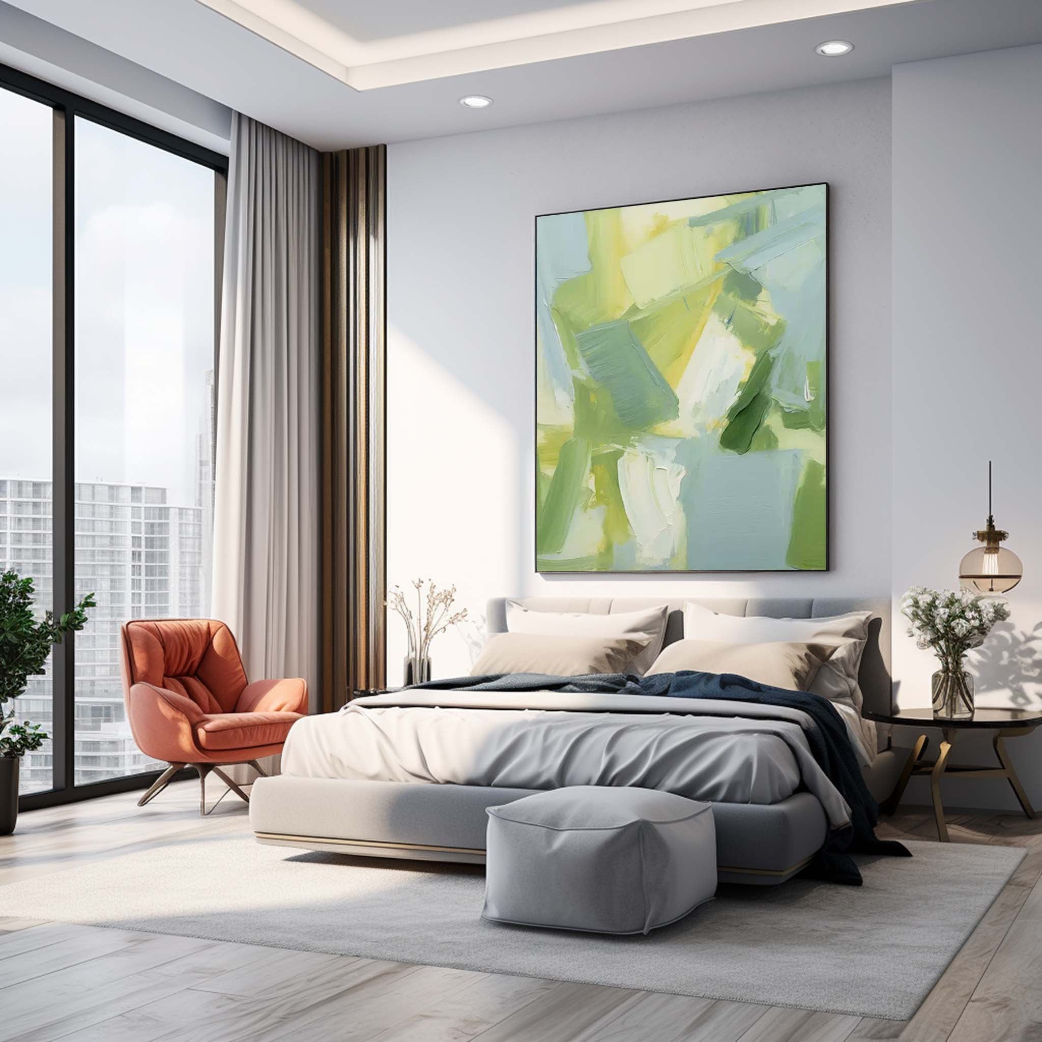 Abstract Canvas Art #AB301