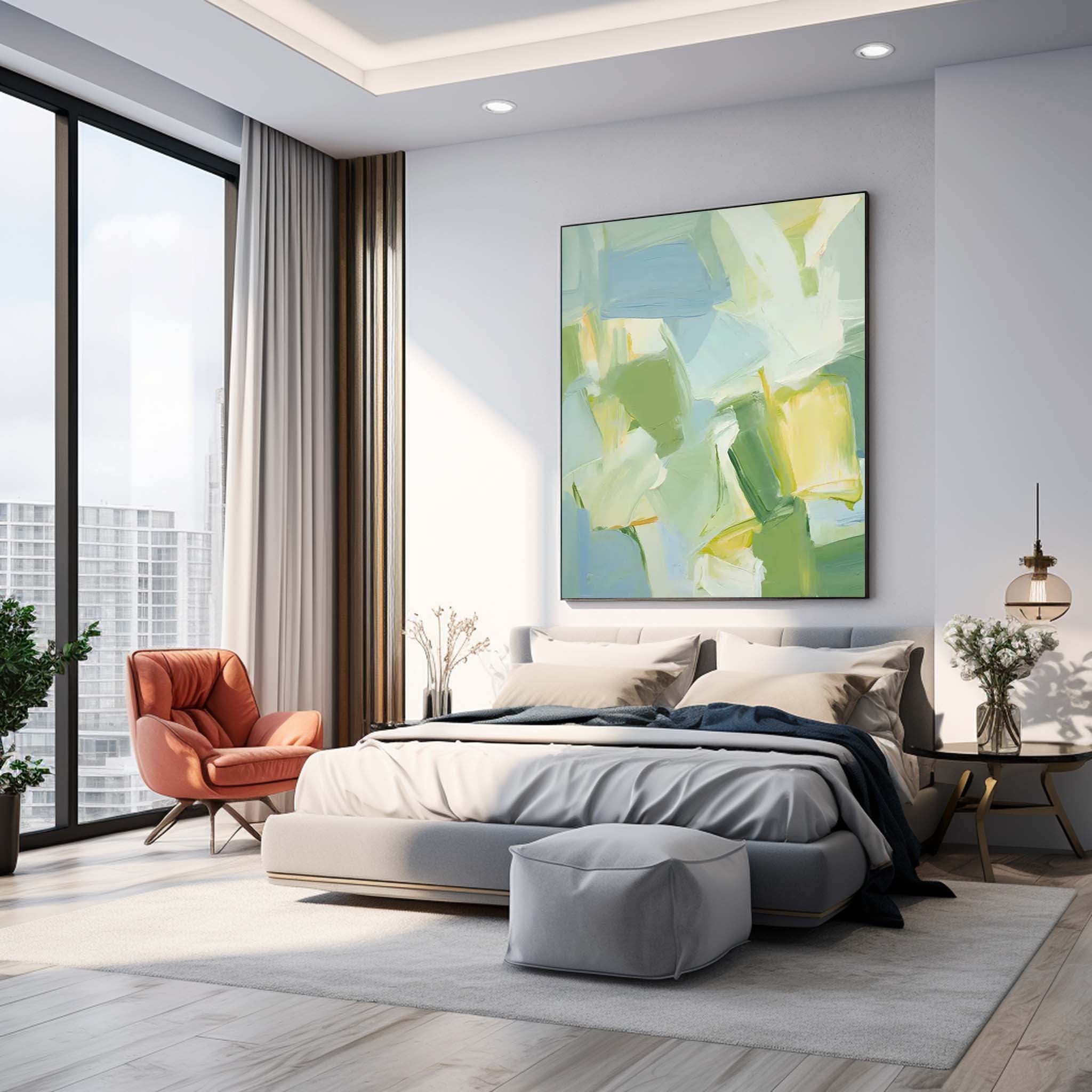 Abstract Canvas Art #AB306