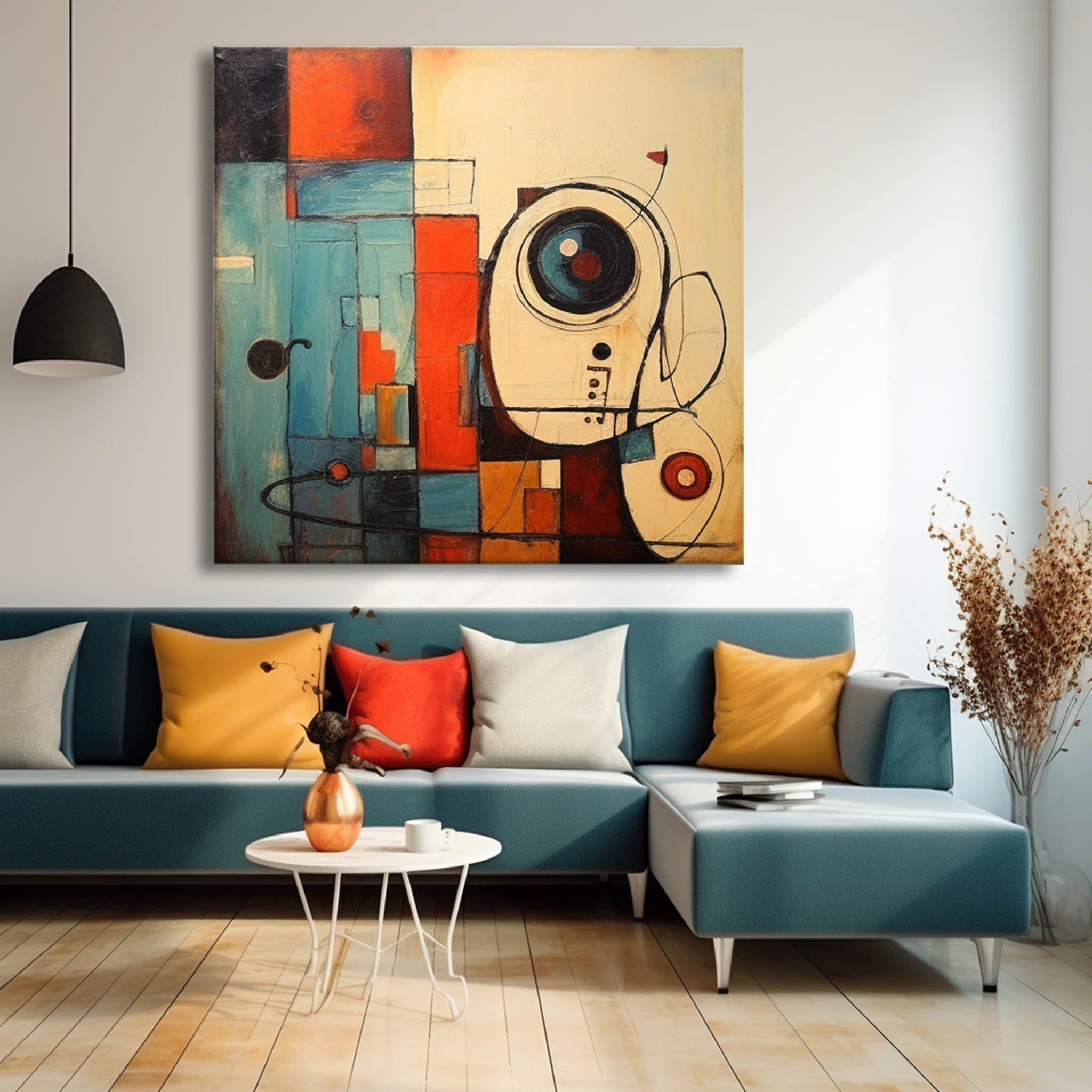 Abstract Canvas Art #AB320