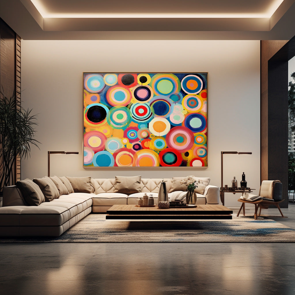 Abstract Canvas Art #AB324