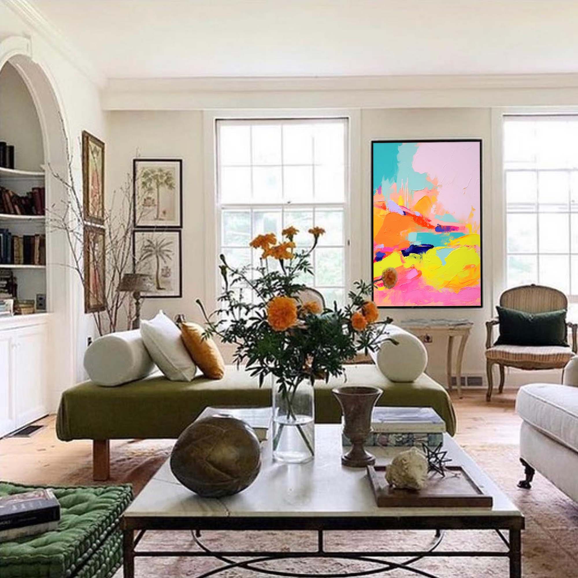 Radiant Abstract Color Fields