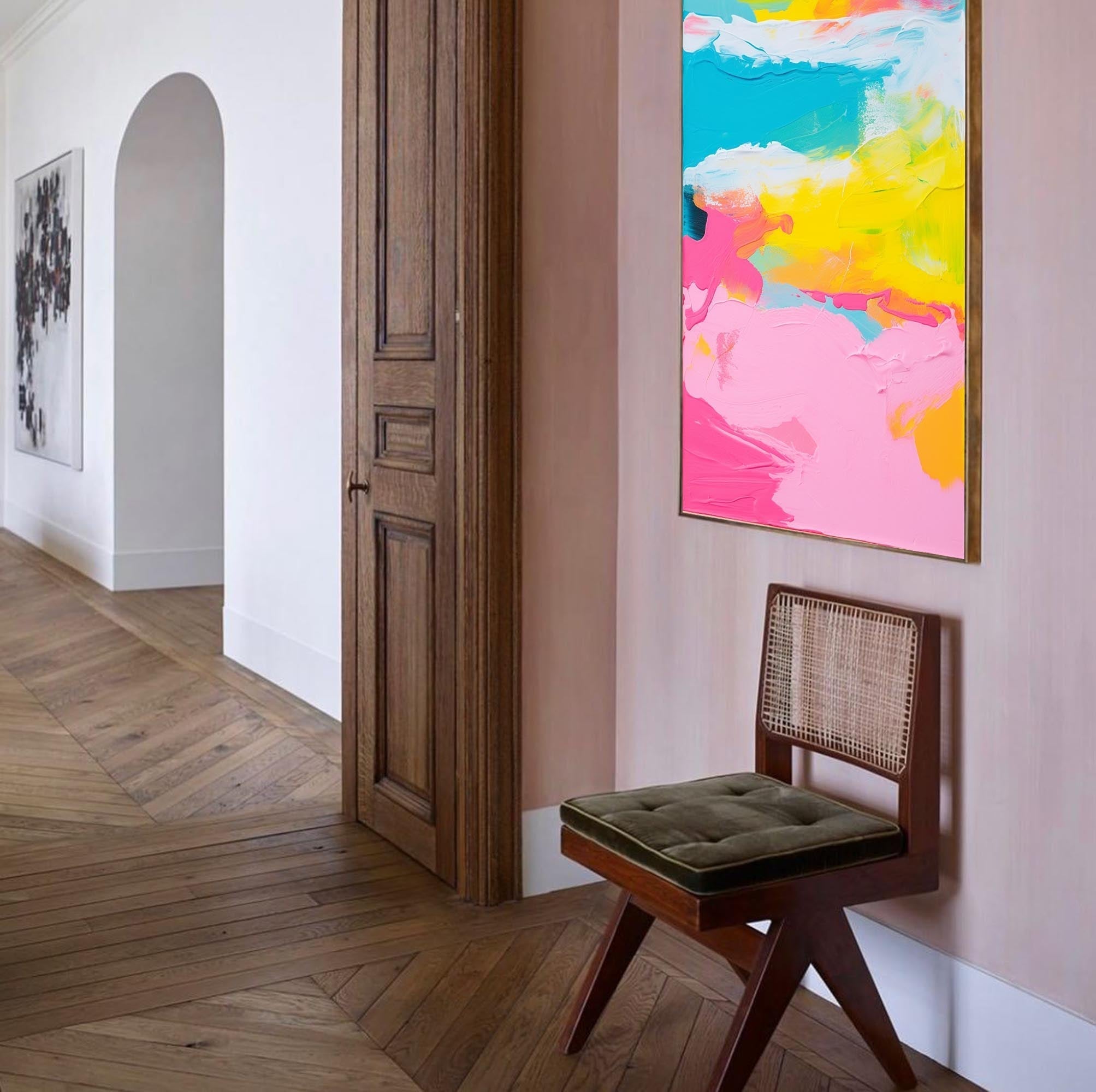 Sunny Daydream Abstract Canvas