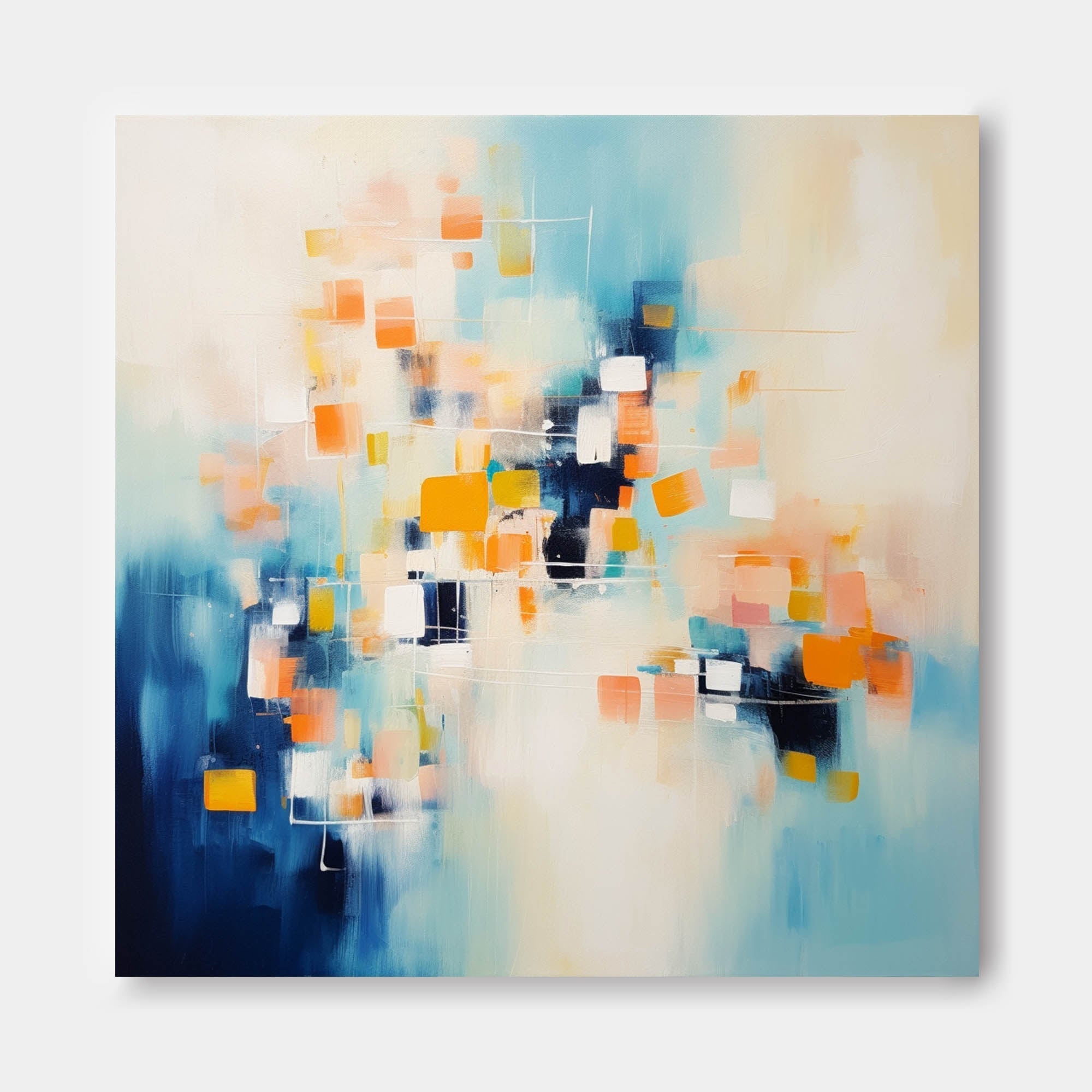 Serene Abstract Canvas Art