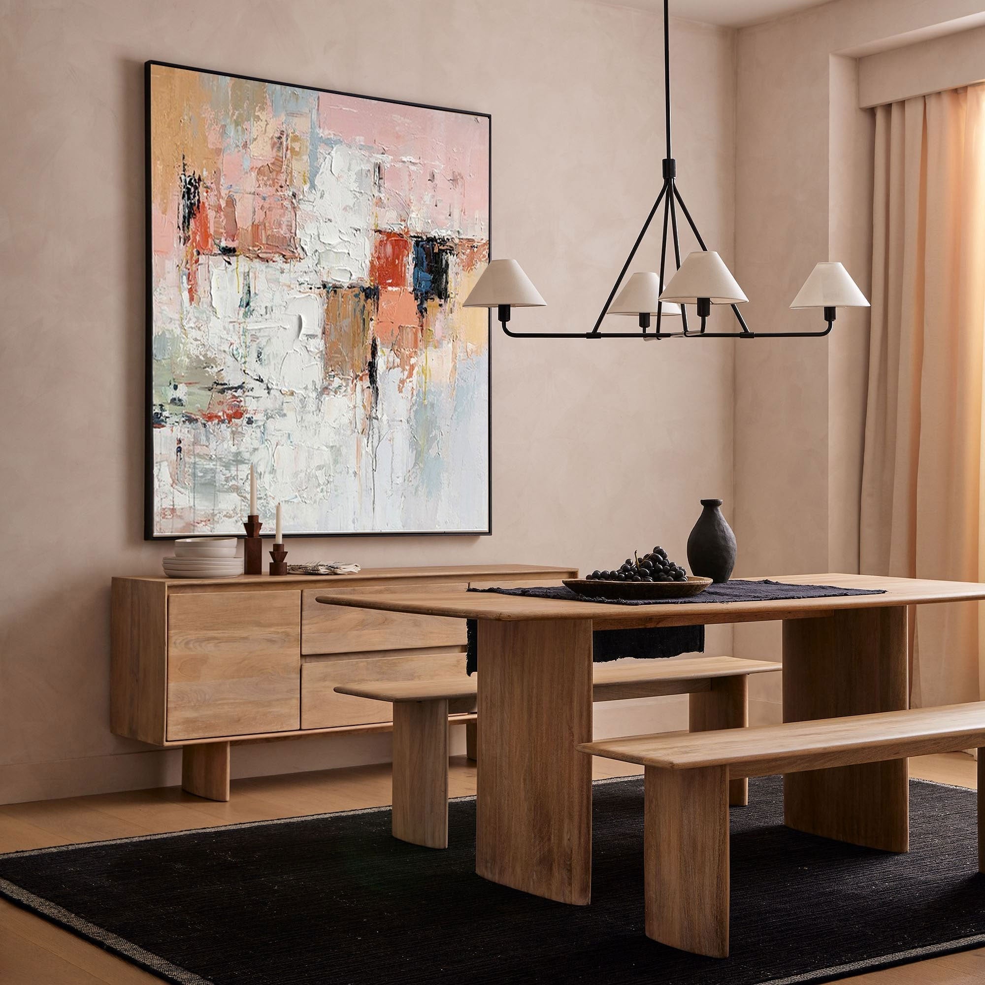 Textured Abstract Oil Painting