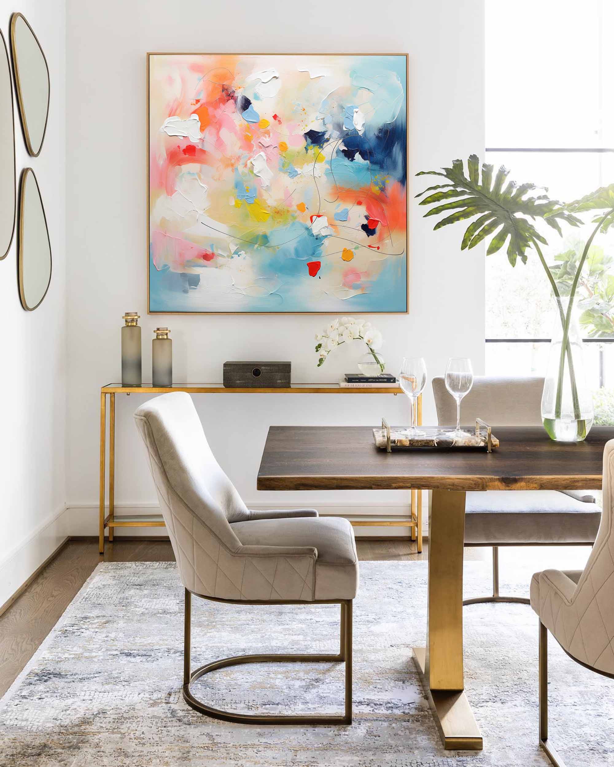 Vibrant Abstract Color Motion Art