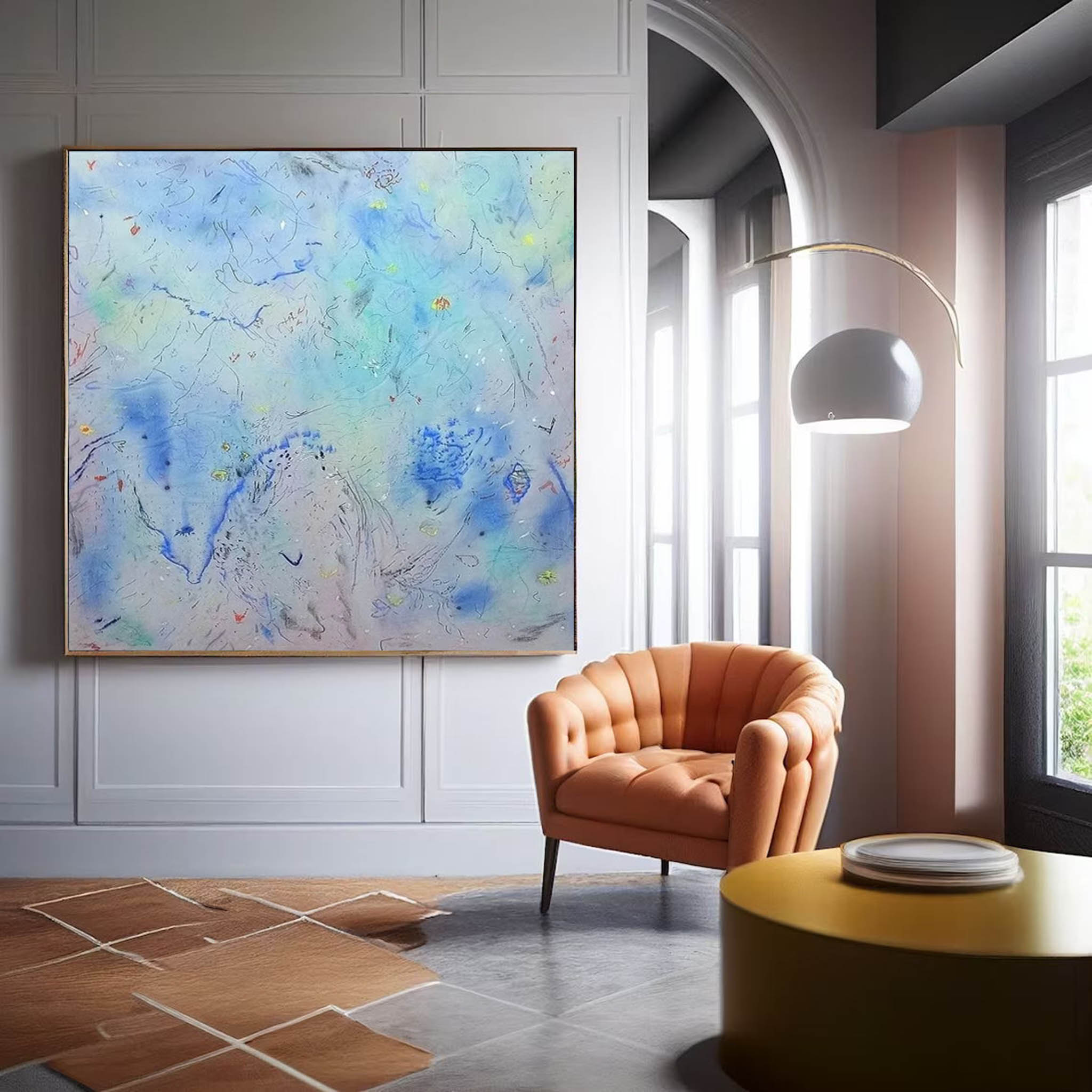 Abstract Canvas Art #AB311