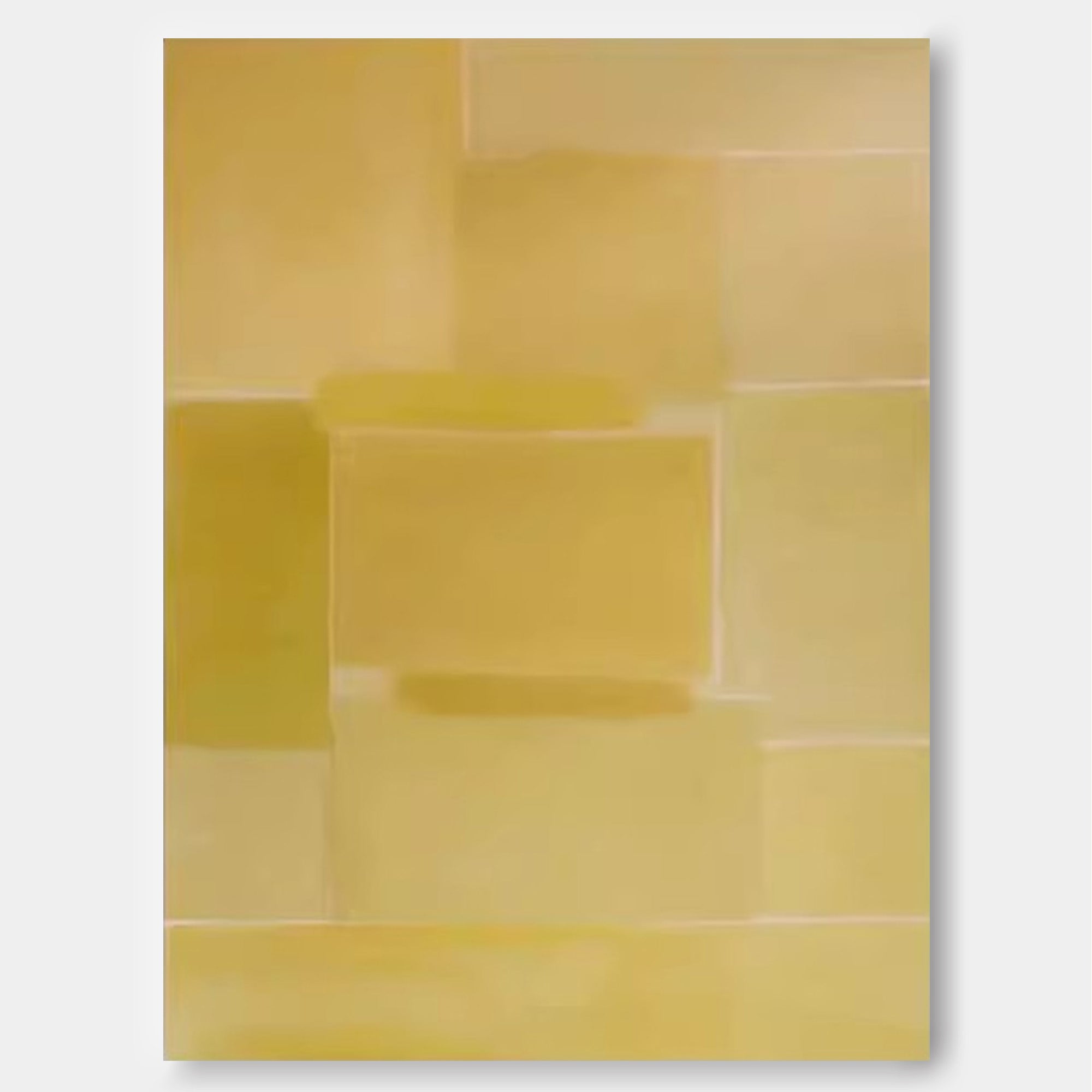 Minimalist Yellow Geometric Art