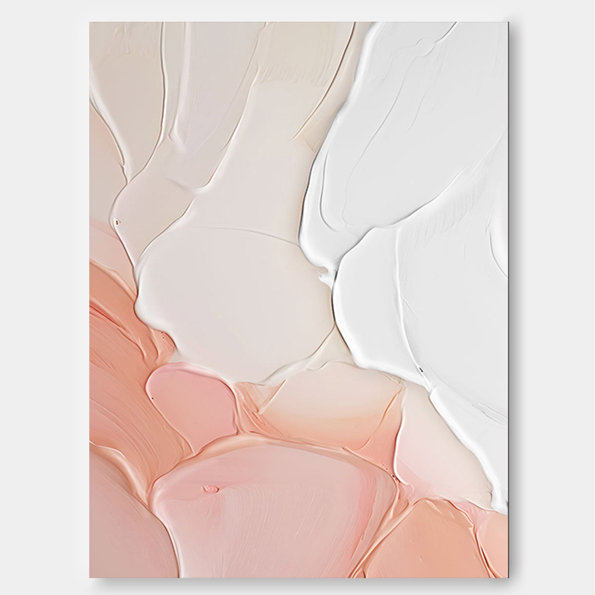 Soft Pastel Minimalist Canvas Art