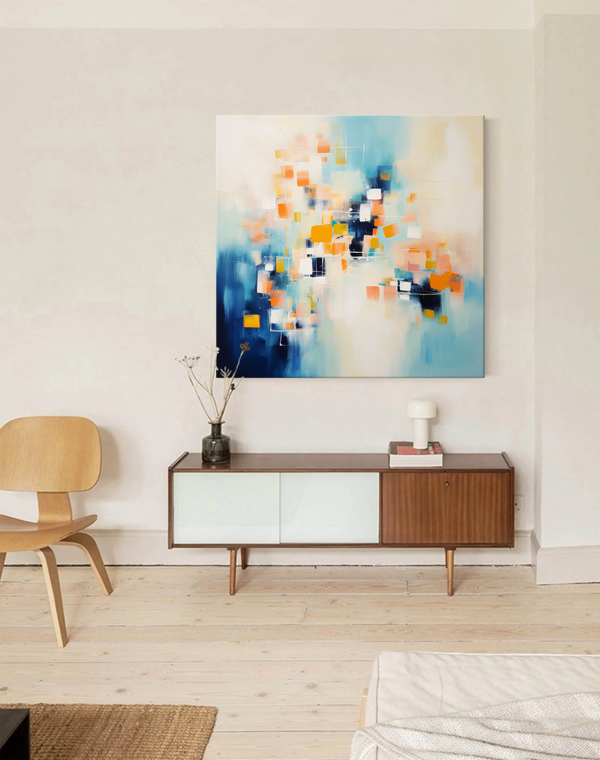 Serene Abstract Canvas Art