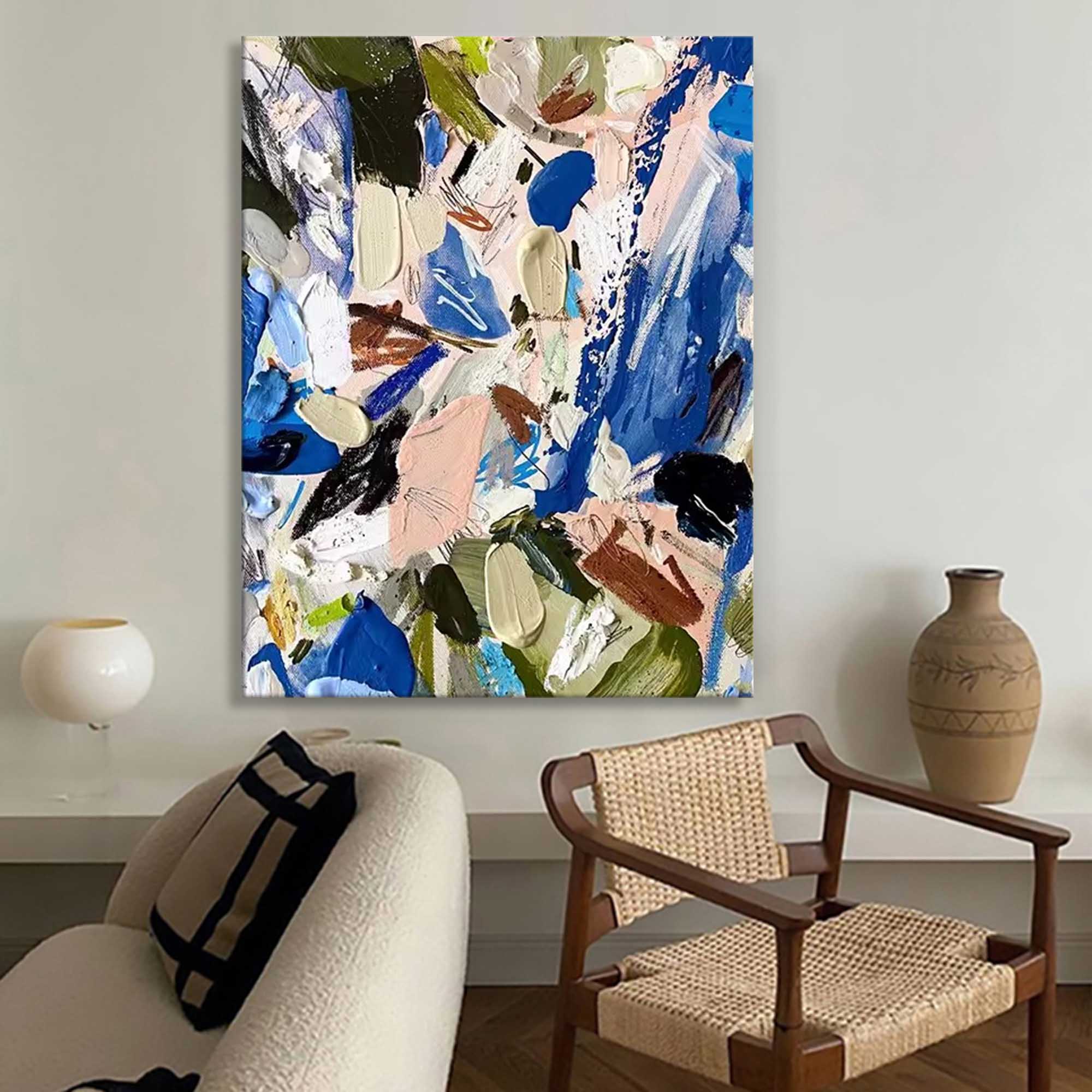 Vibrant Abstract Expressionist Art