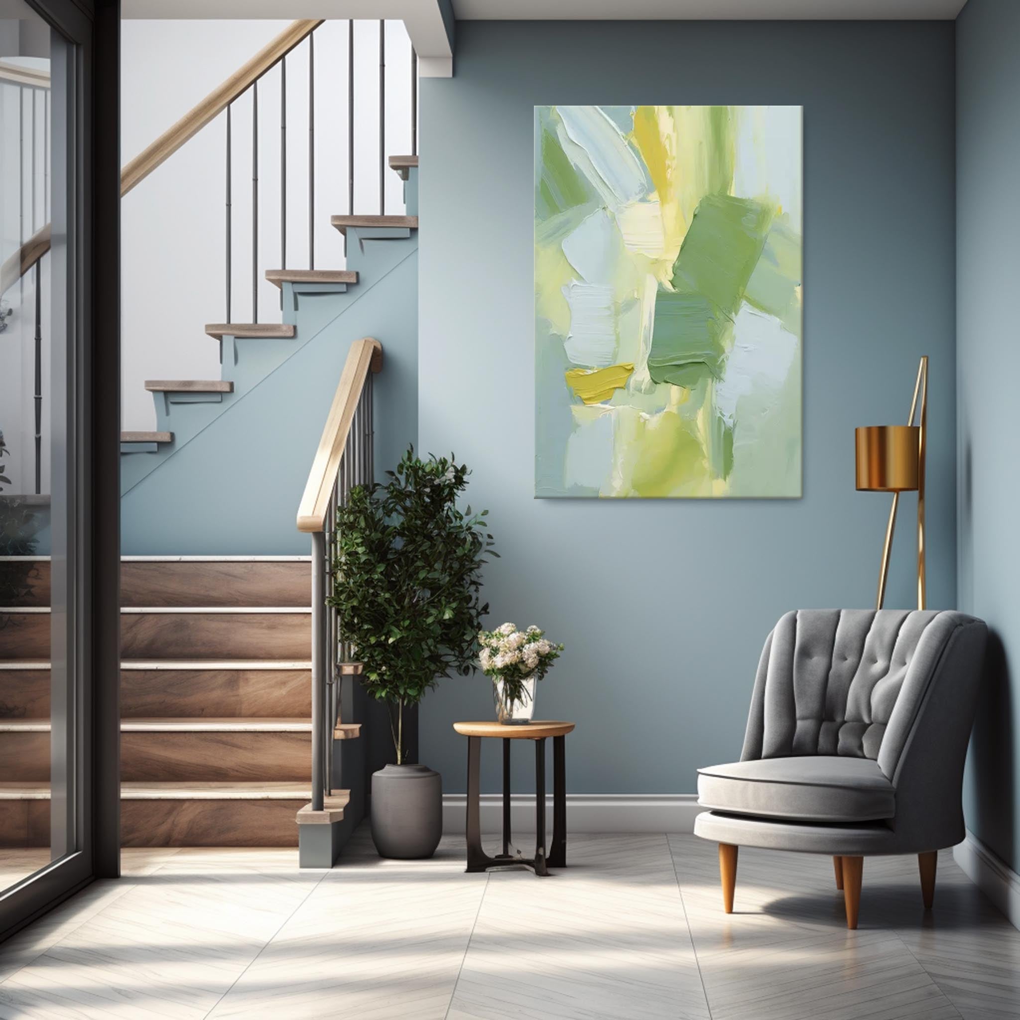 Abstract Canvas Art #AB305