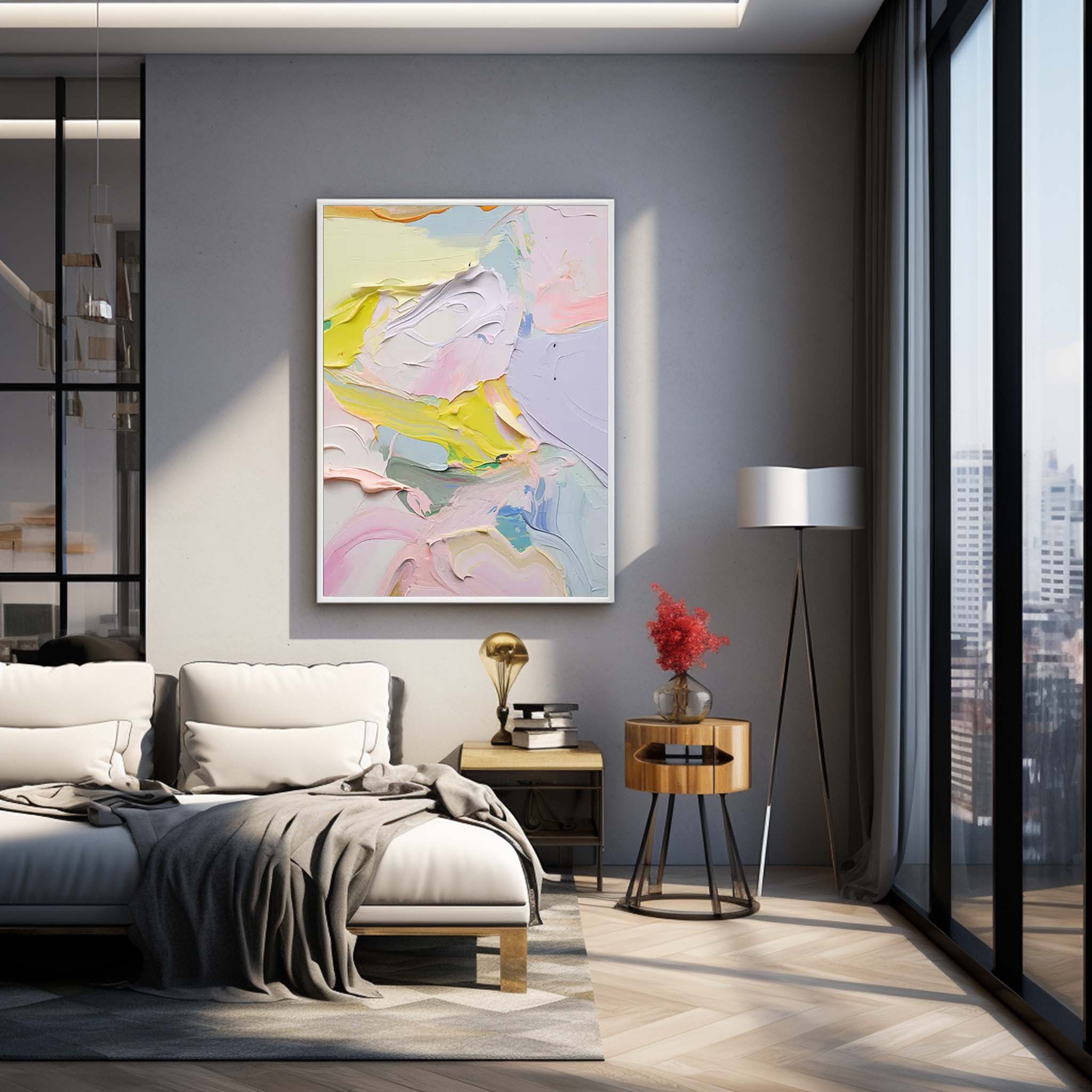 Abstract Canvas Art #AB309