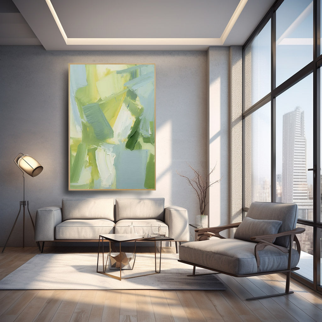 Abstract Canvas Art #AB301