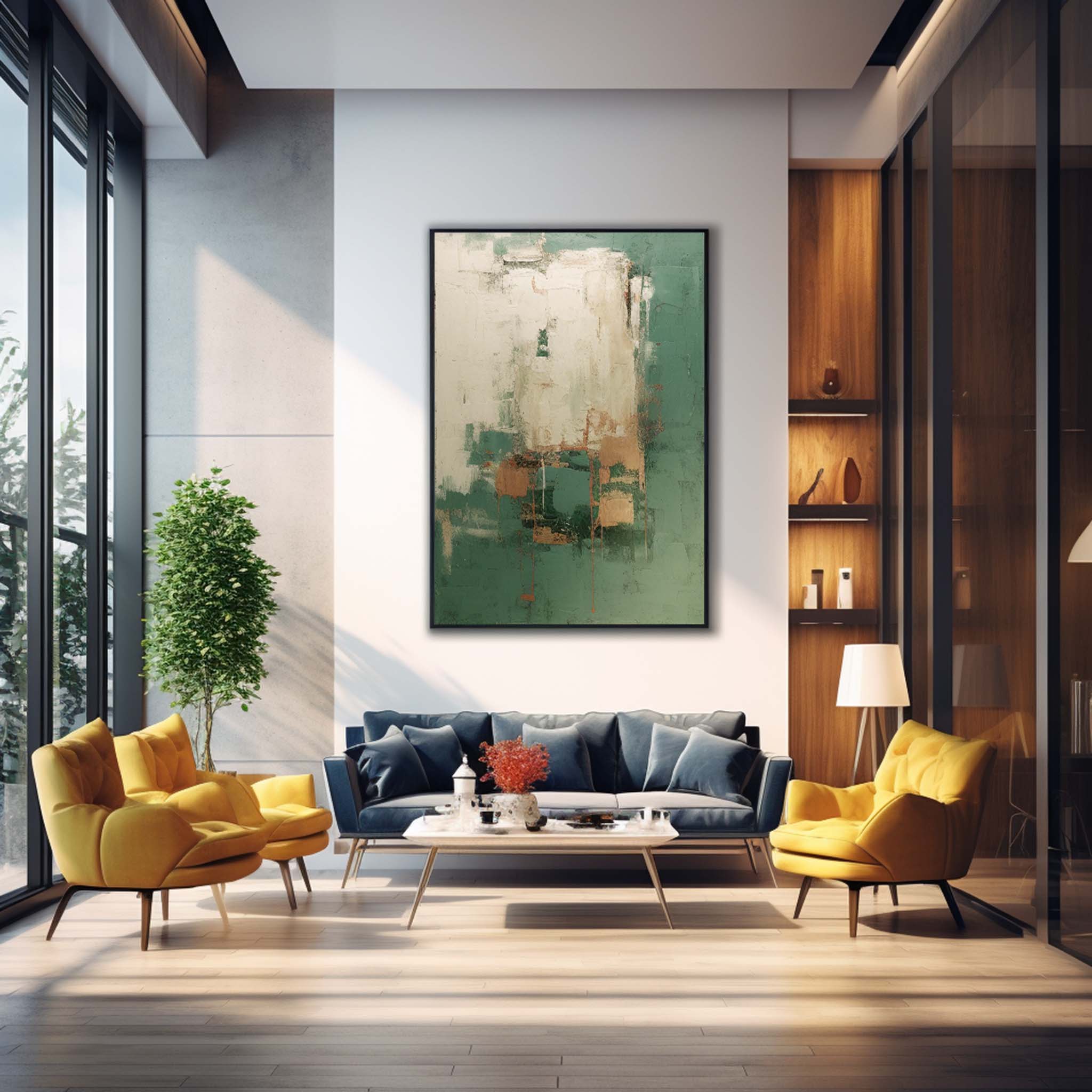 Abstract Canvas Art #AB314