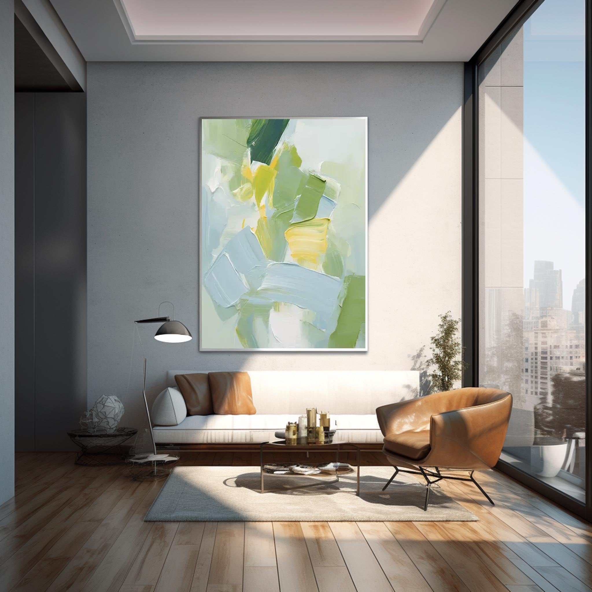 Abstract Canvas Art #AB303