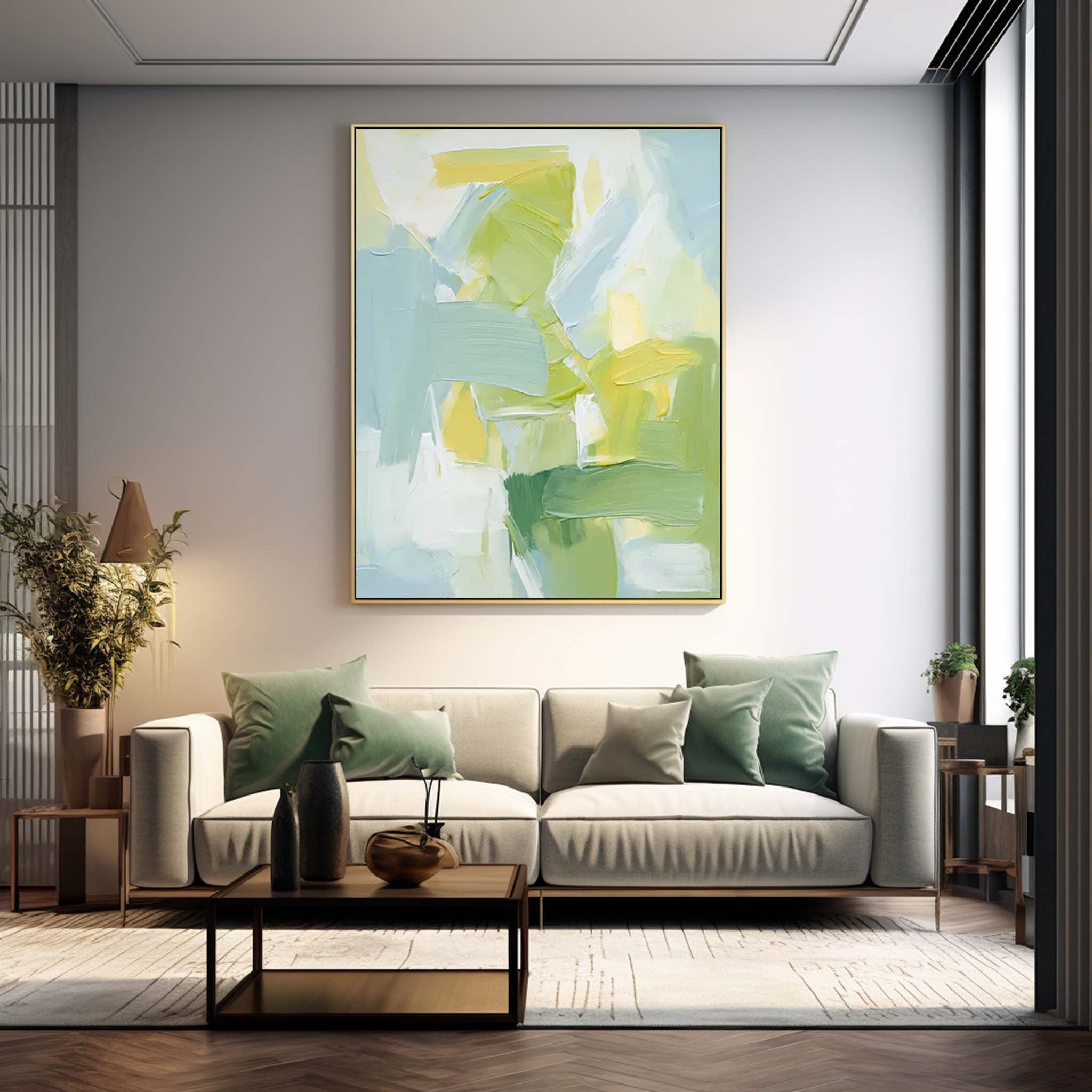 Abstract Canvas Art #AB302