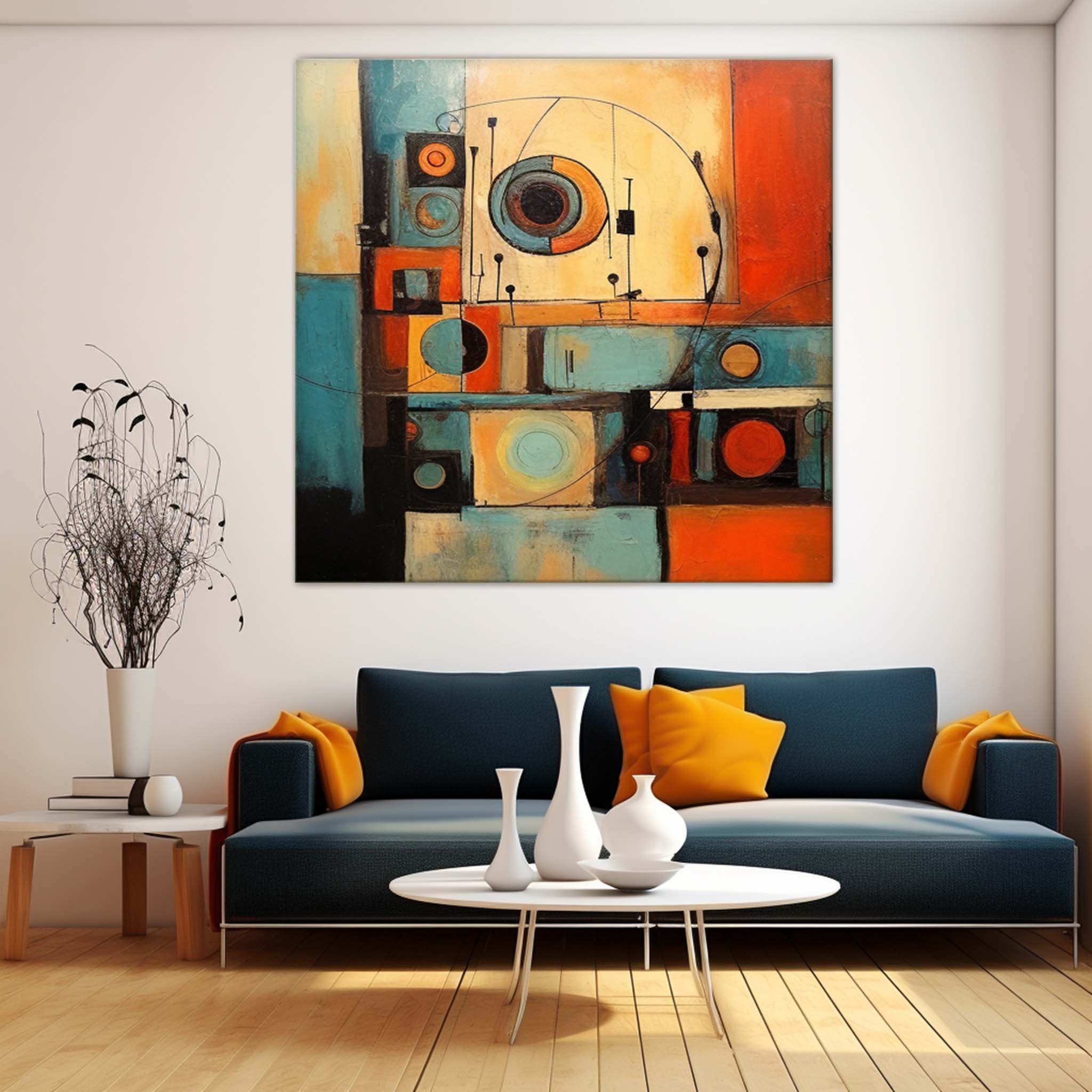 Abstract Canvas Art #AB321