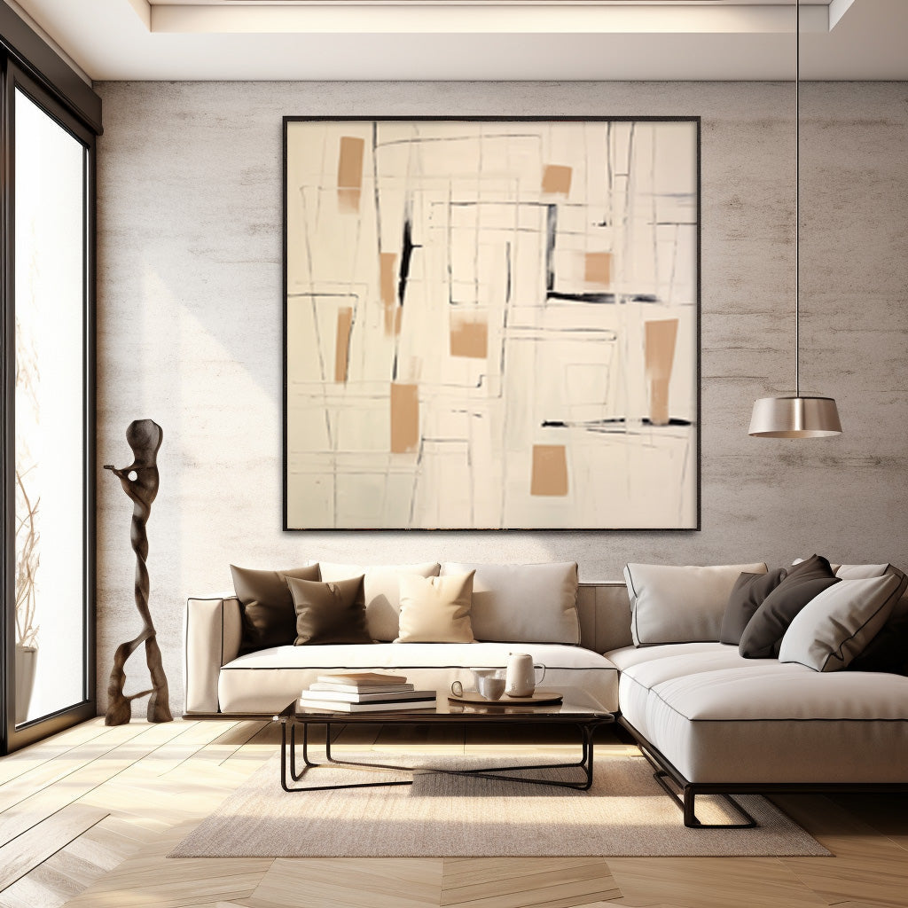 Abstract Canvas Art #AB323