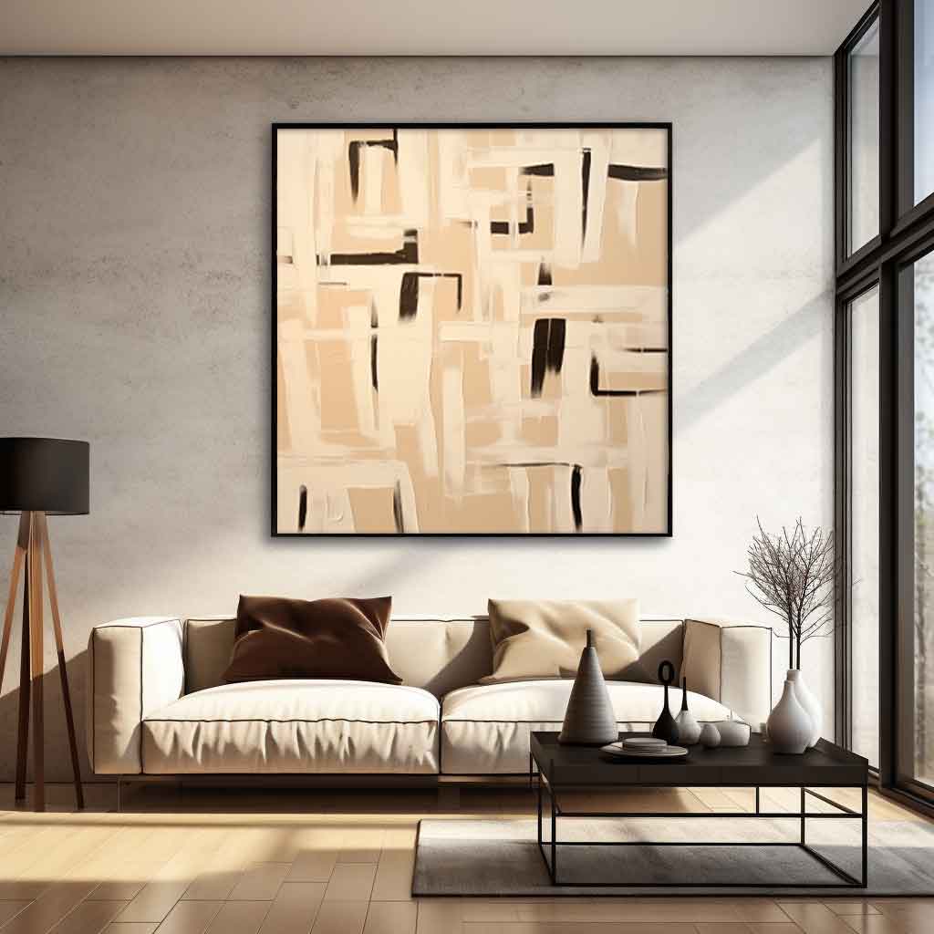 Abstract Canvas Art #AB322