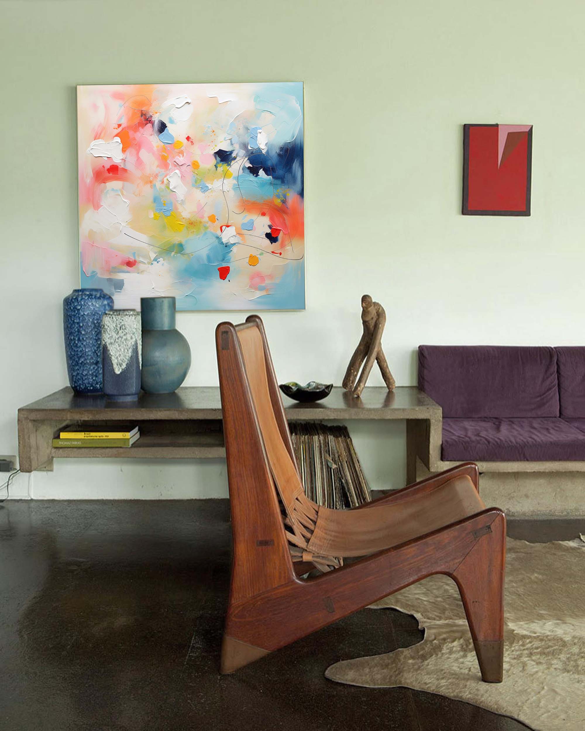 Vibrant Abstract Color Motion Art