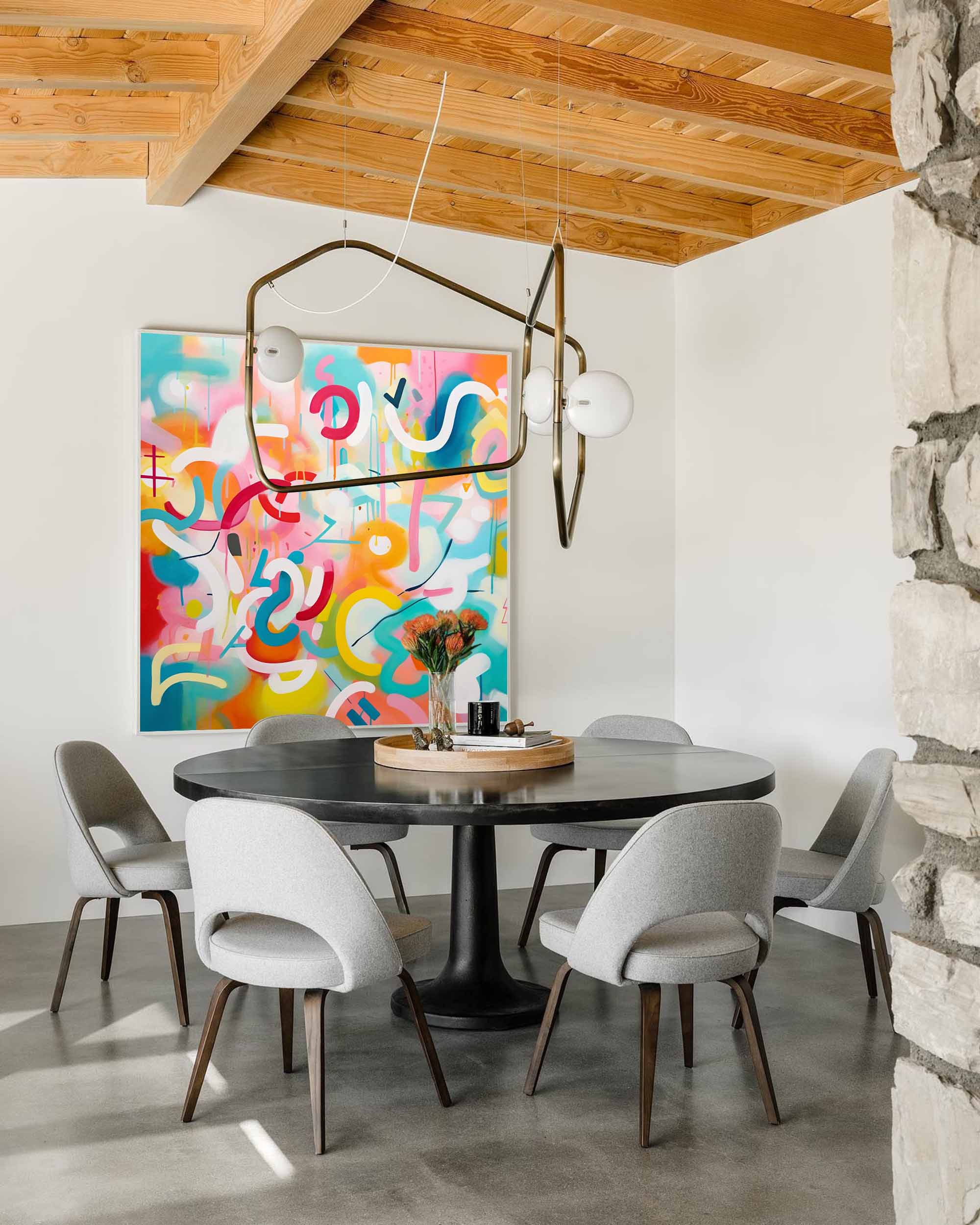 Energetic Dreamscape Abstract Art